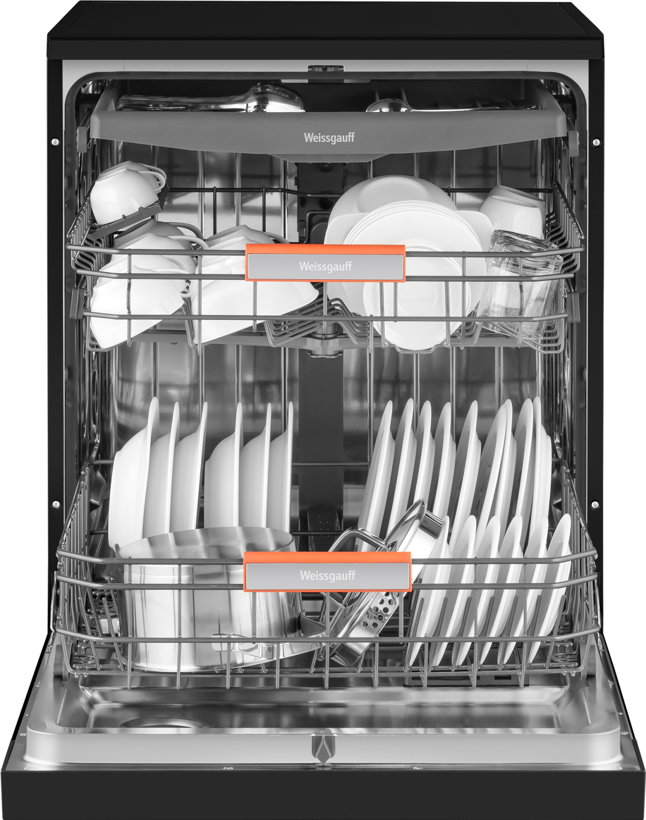 картинка Посудомоечная машина отдельностоящая Weissgauff DW 6038 B Inverter 