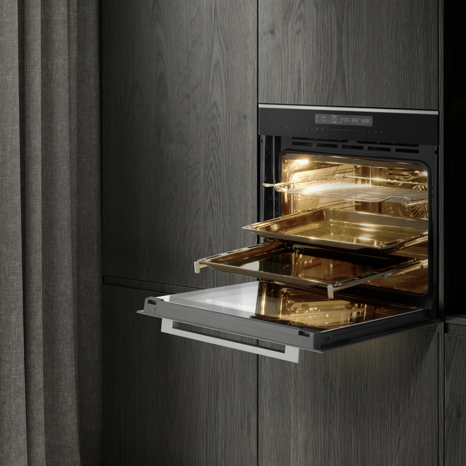 картинка Электрический духовой шкаф Weissgauff EOM 791 SDBSX 