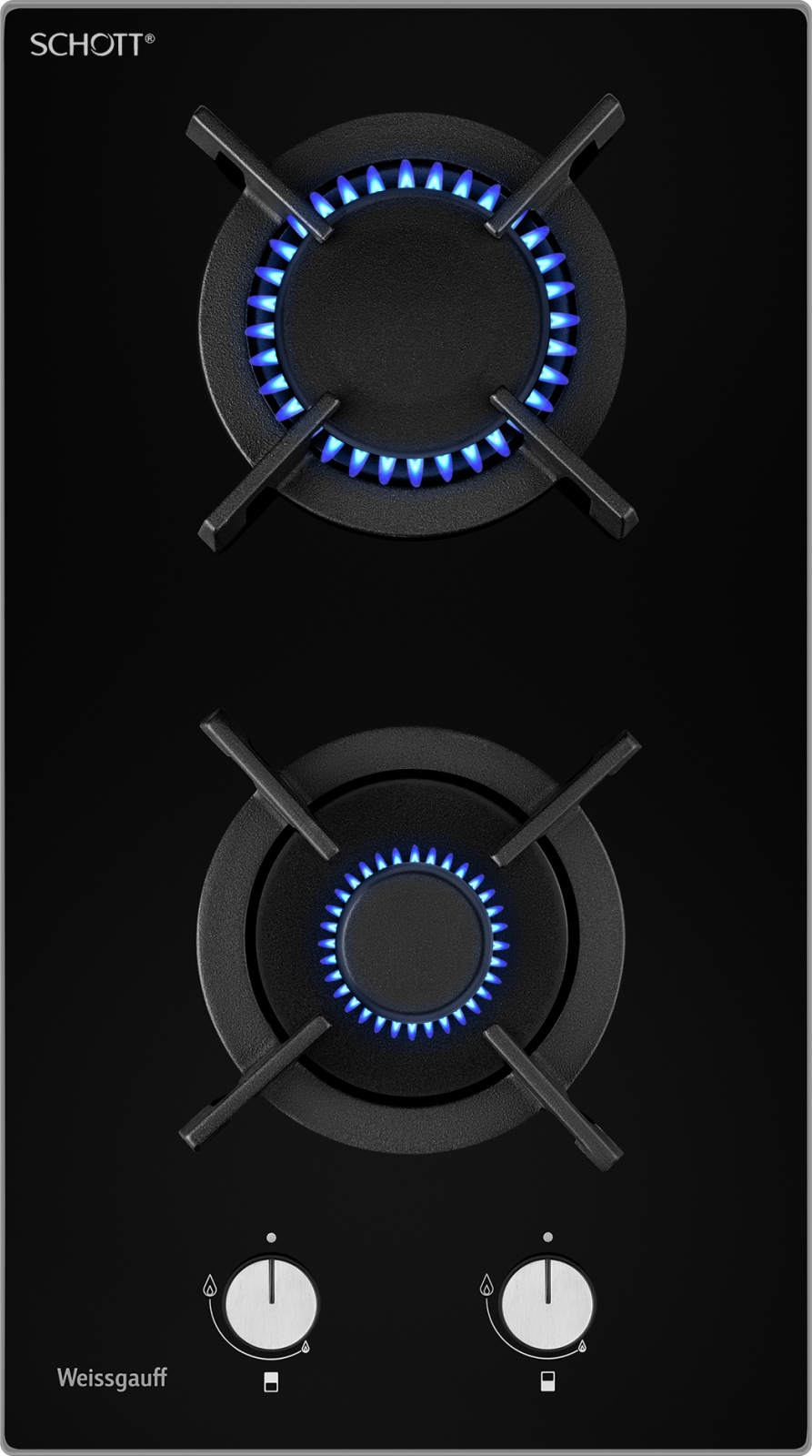 картинка Газовая варочная панель Weissgauff HGG 320 BGRV 