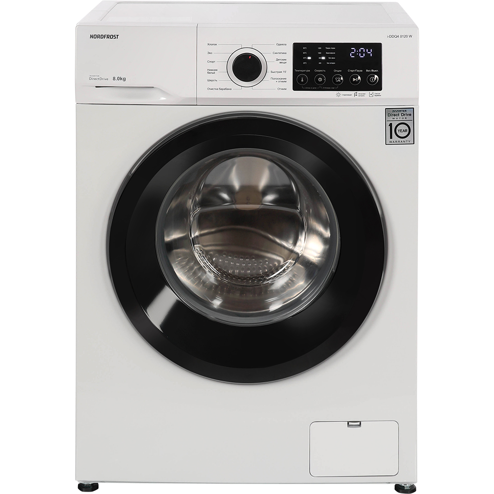 картинка Стиральная машина Nordfrost I-DDQ4 8120 W 