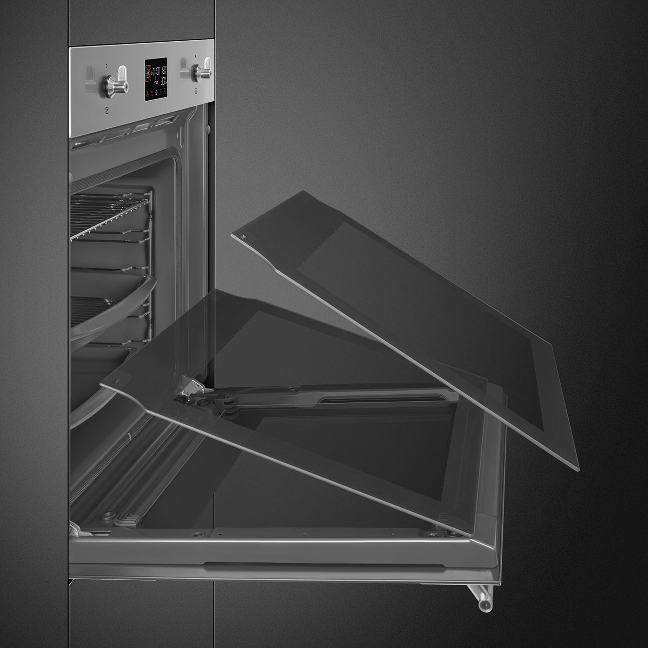 картинка Электрический духовой шкаф Smeg SOP6302TX  