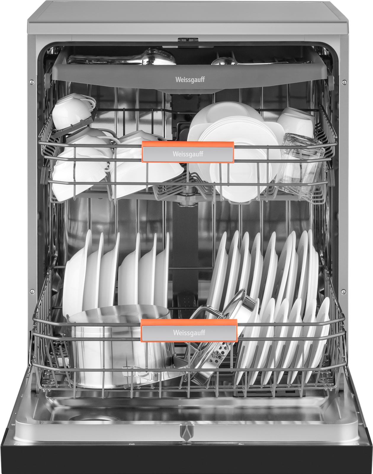 картинка Посудомоечная машина отдельностоящая Weissgauff DW 6038 X Inverter 