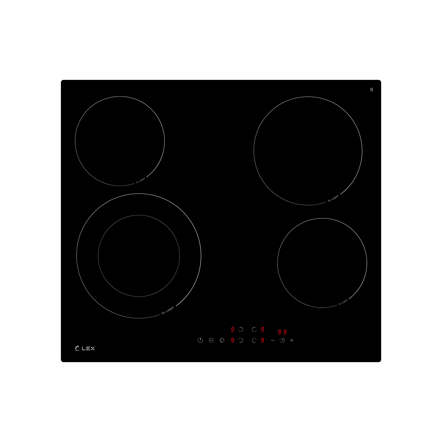 картинка Варочная панель Lex EVH 6041 BL 
