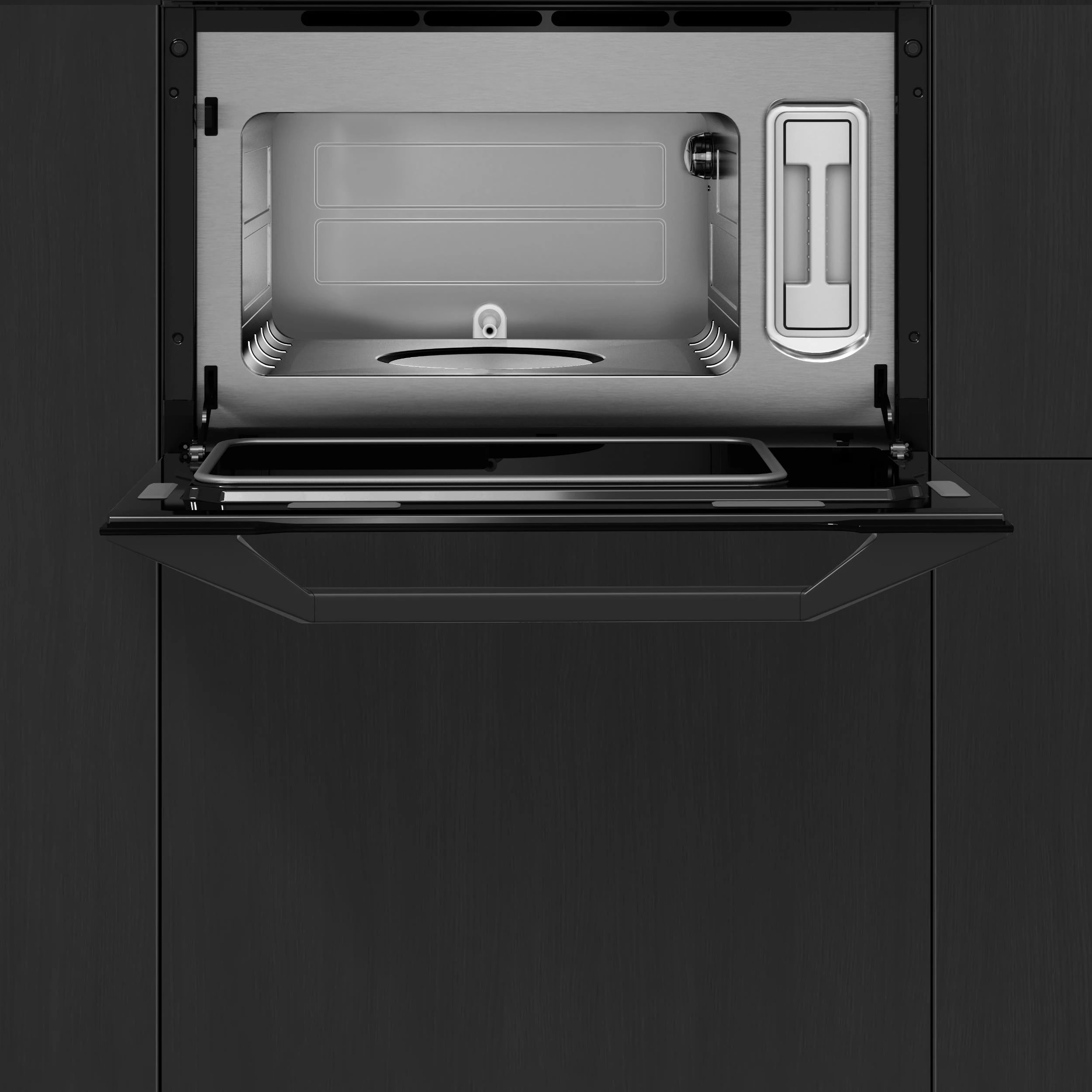 картинка Электрический паровой шкаф De Dietrich DKV4530B Infinite Black 