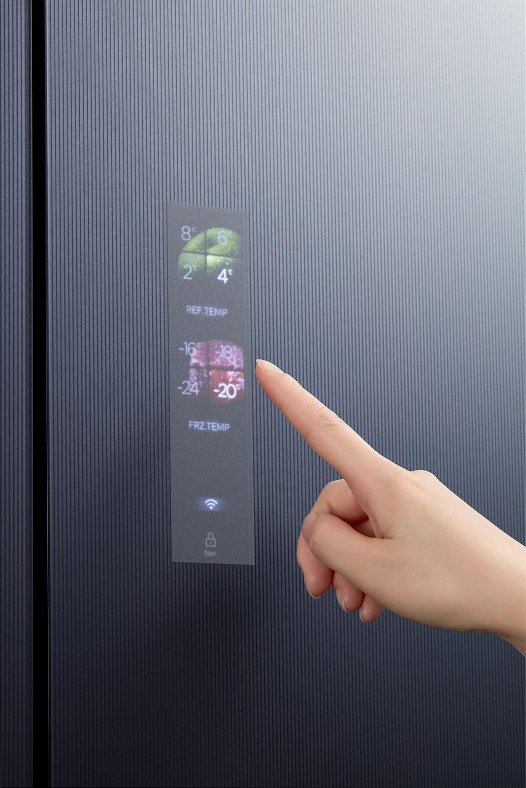 картинка Полувстраиваемый холодильник Midea MDRF705BIE70 