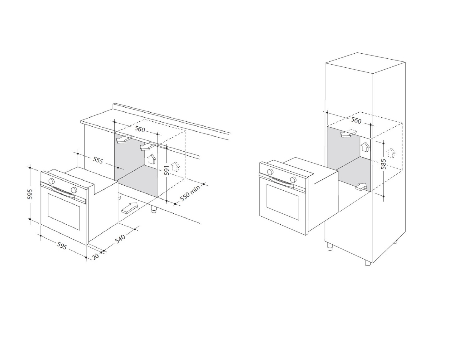 картинка Газовый духовой шкаф Delonghi CGGBA4 