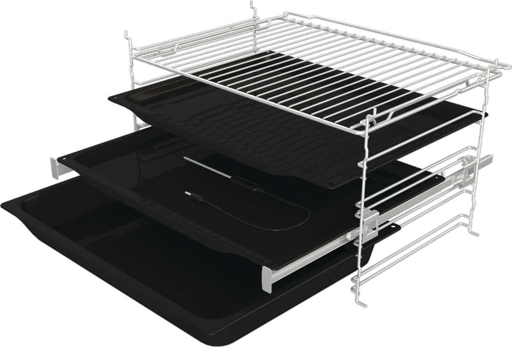 картинка Духовой шкаф с функцией пара Gorenje BPS6747A06BG черный 