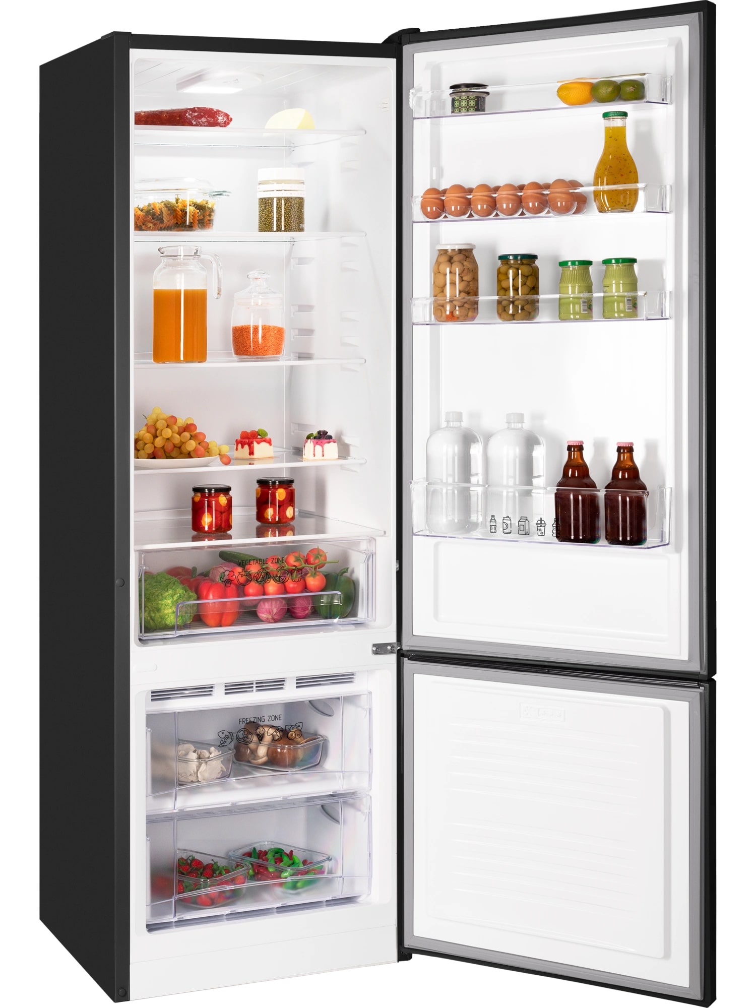 картинка Отдельностоящий холодильник Nord NRB 124 B черный 