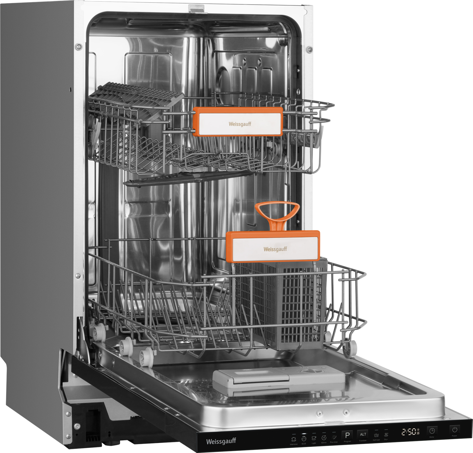 картинка Посудомоечная машина встраиваемая Weissgauff BDW 4525 D Infolight 