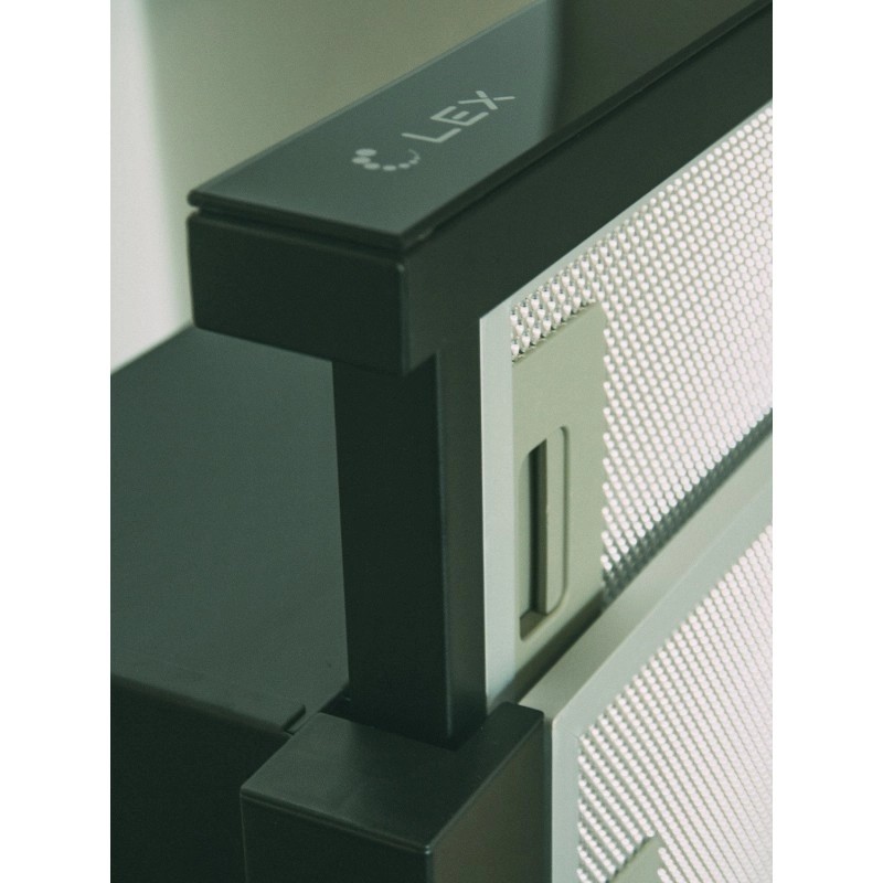 картинка Кухонная вытяжка Lex HUBBLE G 600 BLACK 