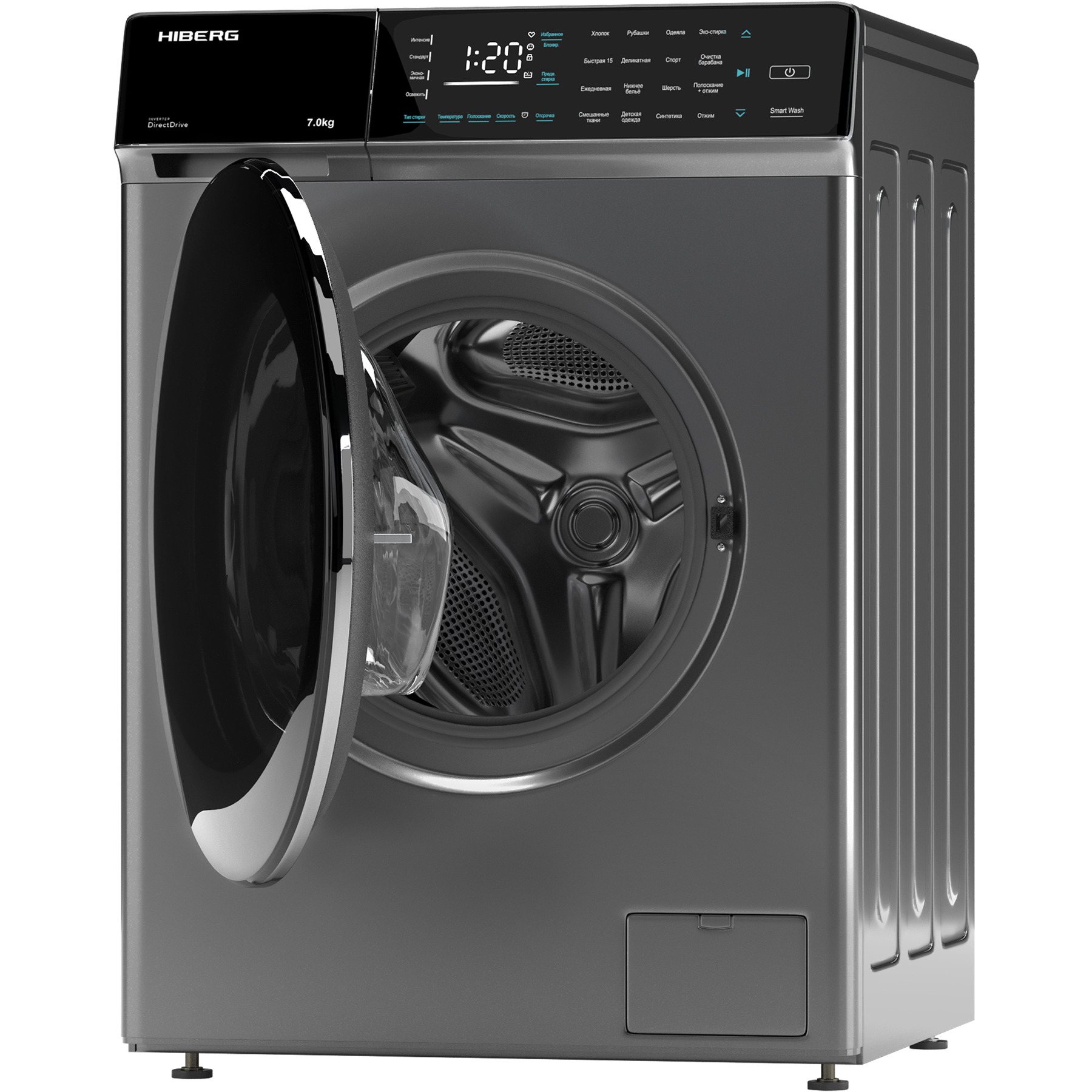 картинка Стиральная машина Hiberg I-DDQ9 - 712 SD 