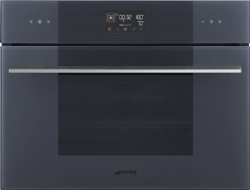 картинка Электрический духовой шкаф с СВЧ Smeg SO4102M1G Neptune grey 
