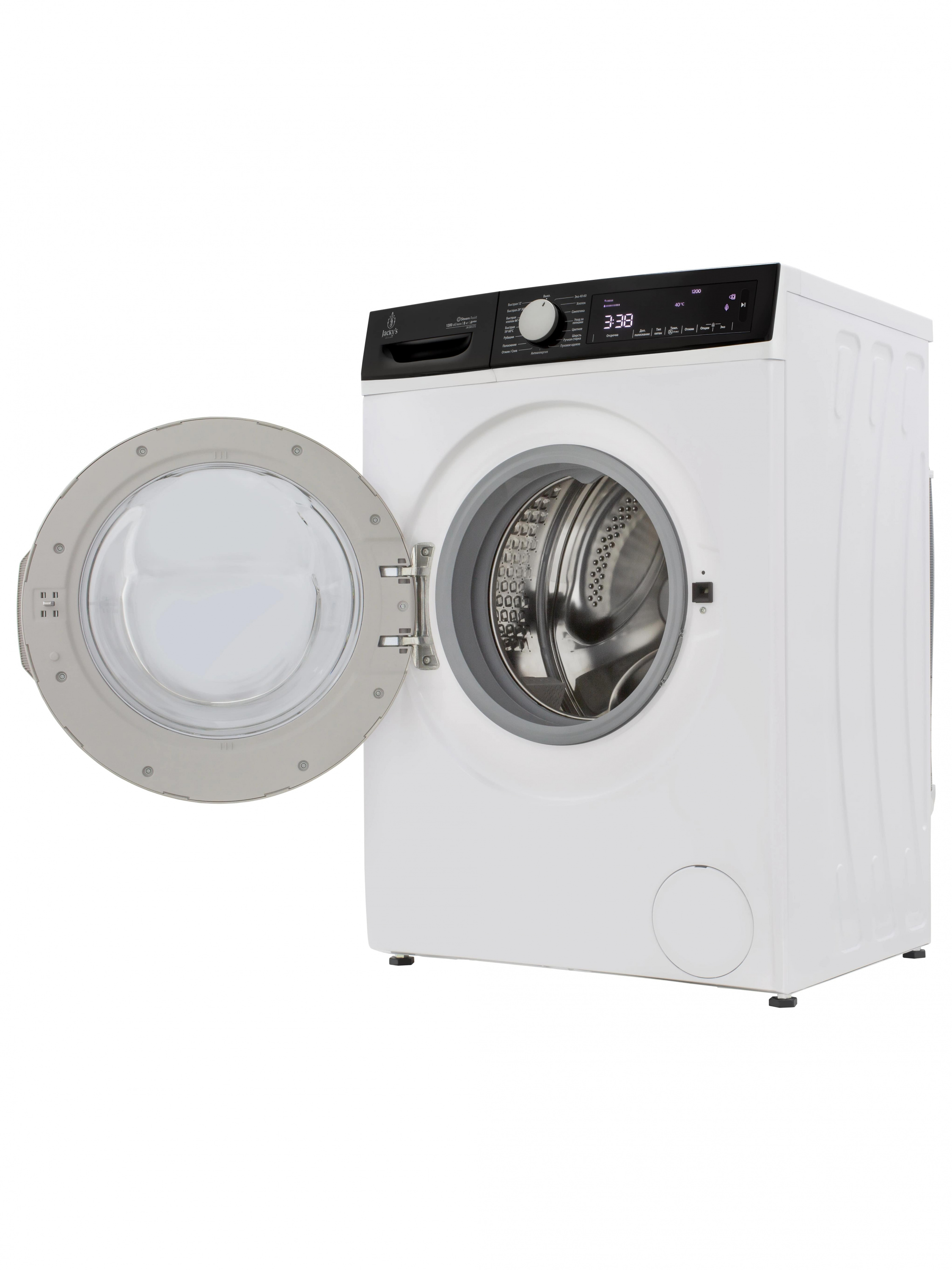 картинка Стиральная машина с паром Jacky's JW 8W12T3 