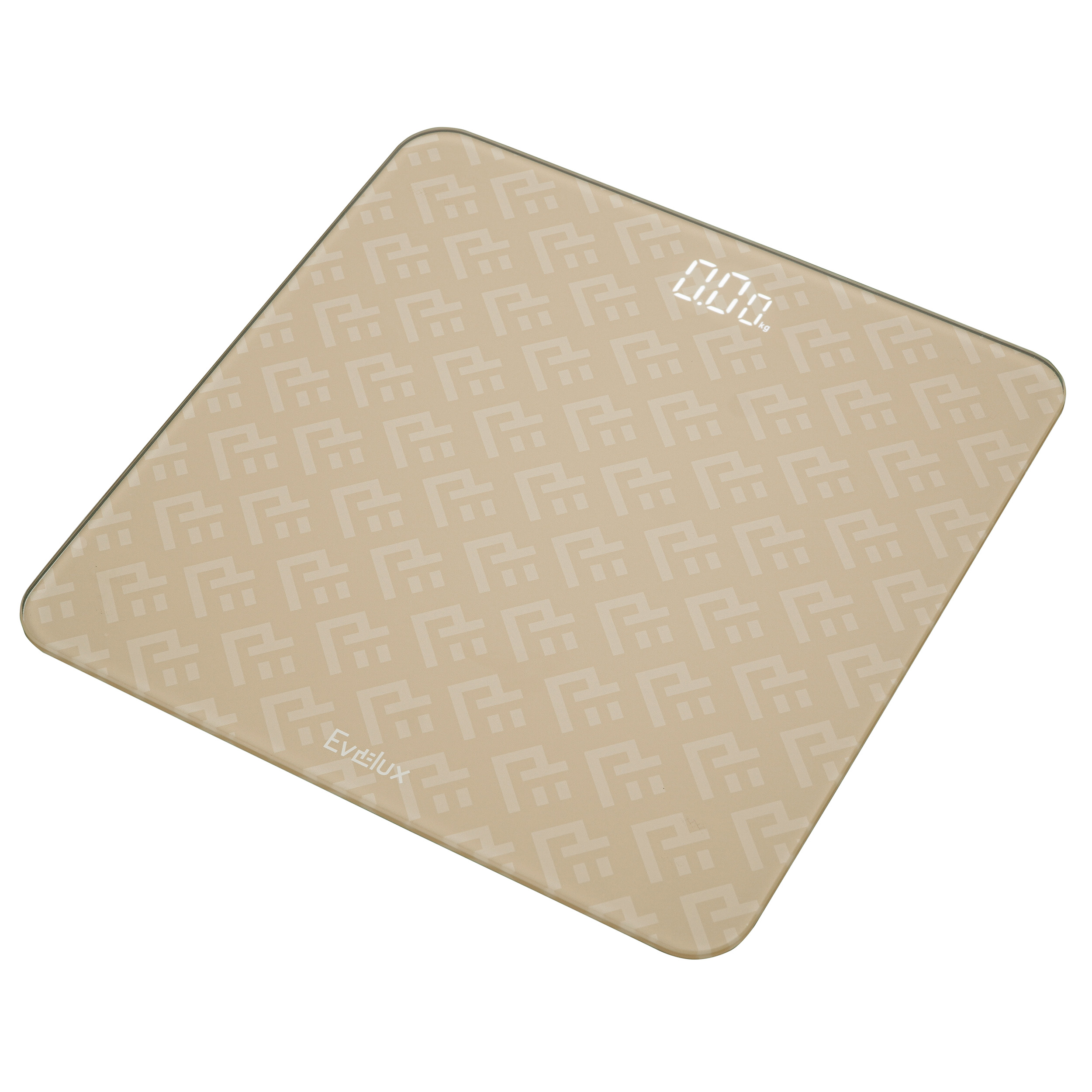 картинка Напольные весы Evelux EKS 0101 бежевый 