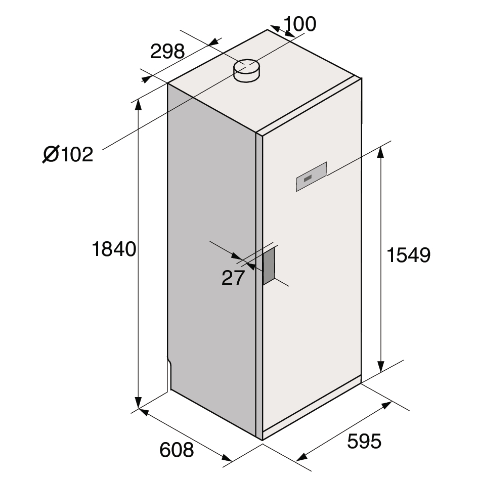 картинка Сушильный шкаф Asko DC7784V.T титан 