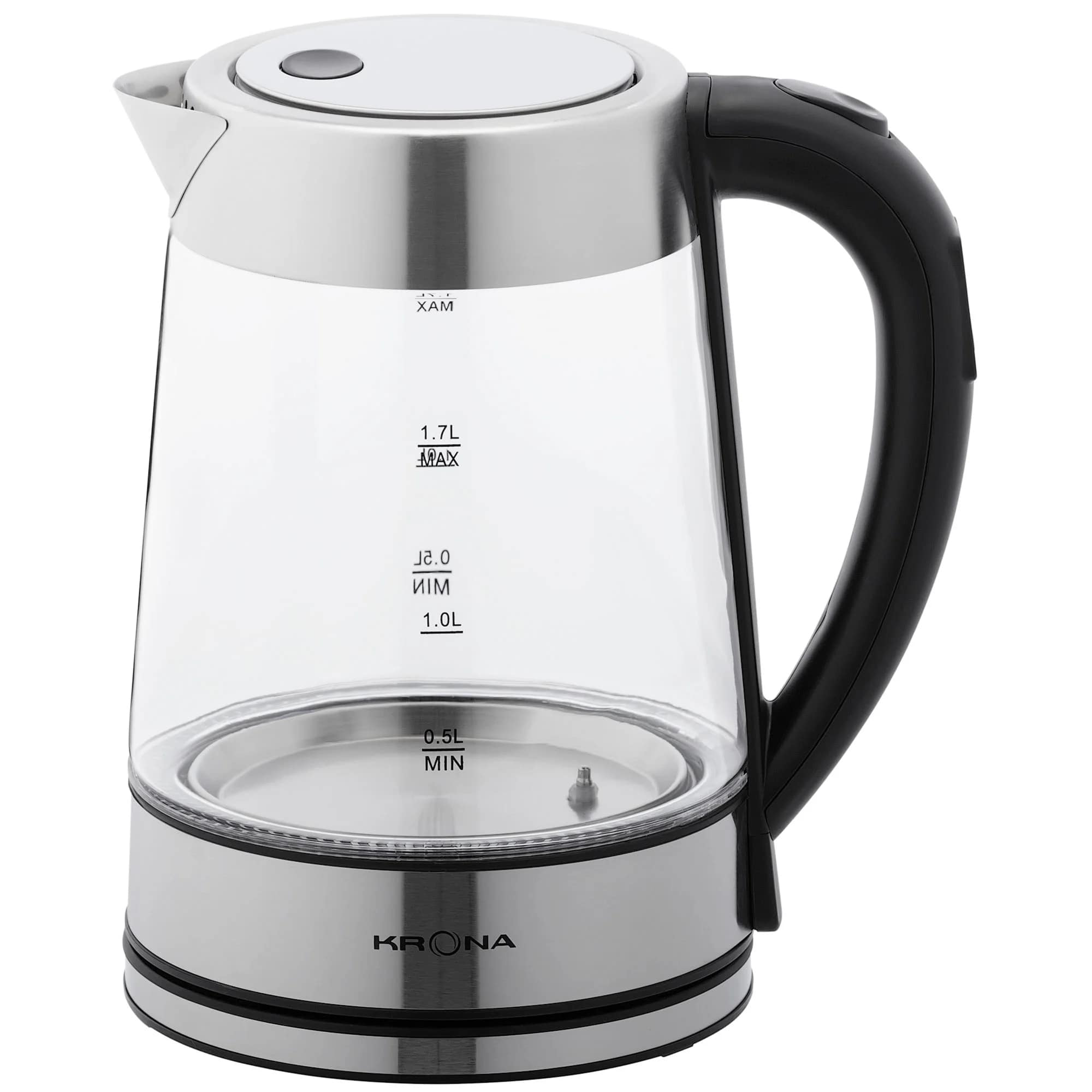 картинка Чайник электрический Krona Digitaler Glas Licht 1,7л 