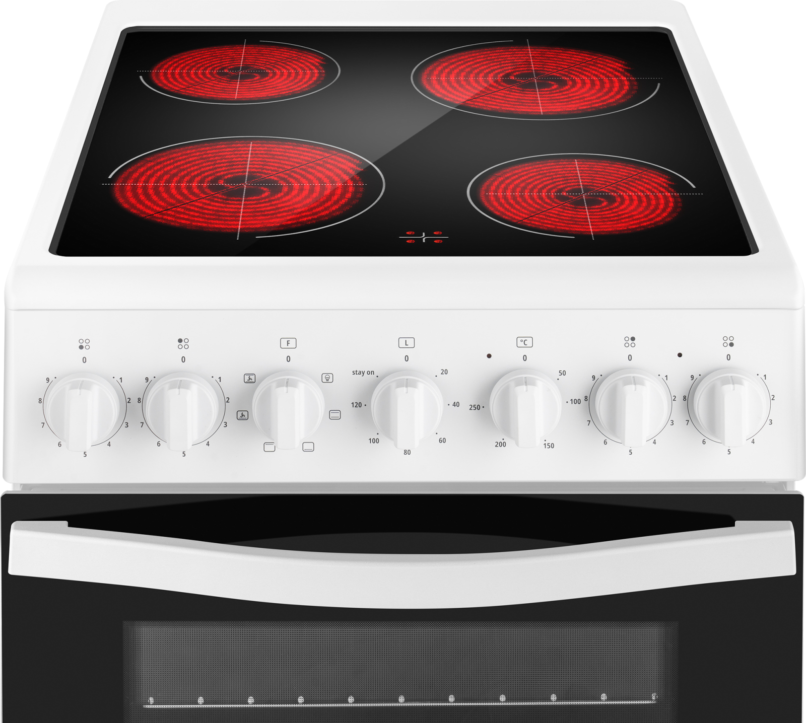 картинка Электрическая кухонная плита Weissgauff WESM 5260 W 