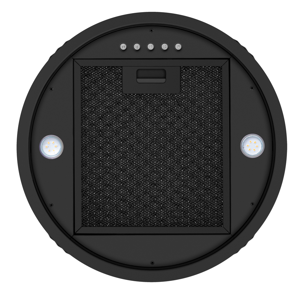 картинка Кухонная вытяжка Maunfeld LEE PUSH 397 ЧЁРНЫЙ 