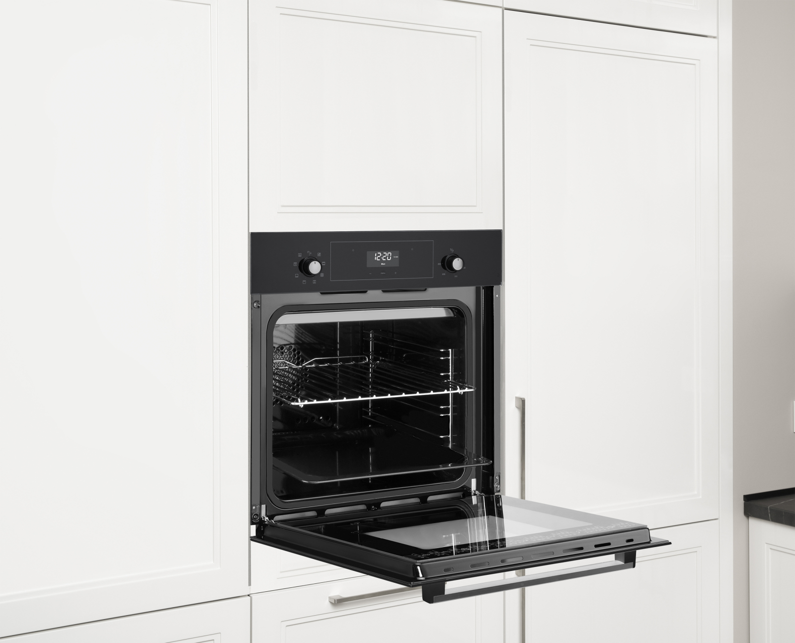 картинка Электрический духовой шкаф Weissgauff EOV 316 SB черный 