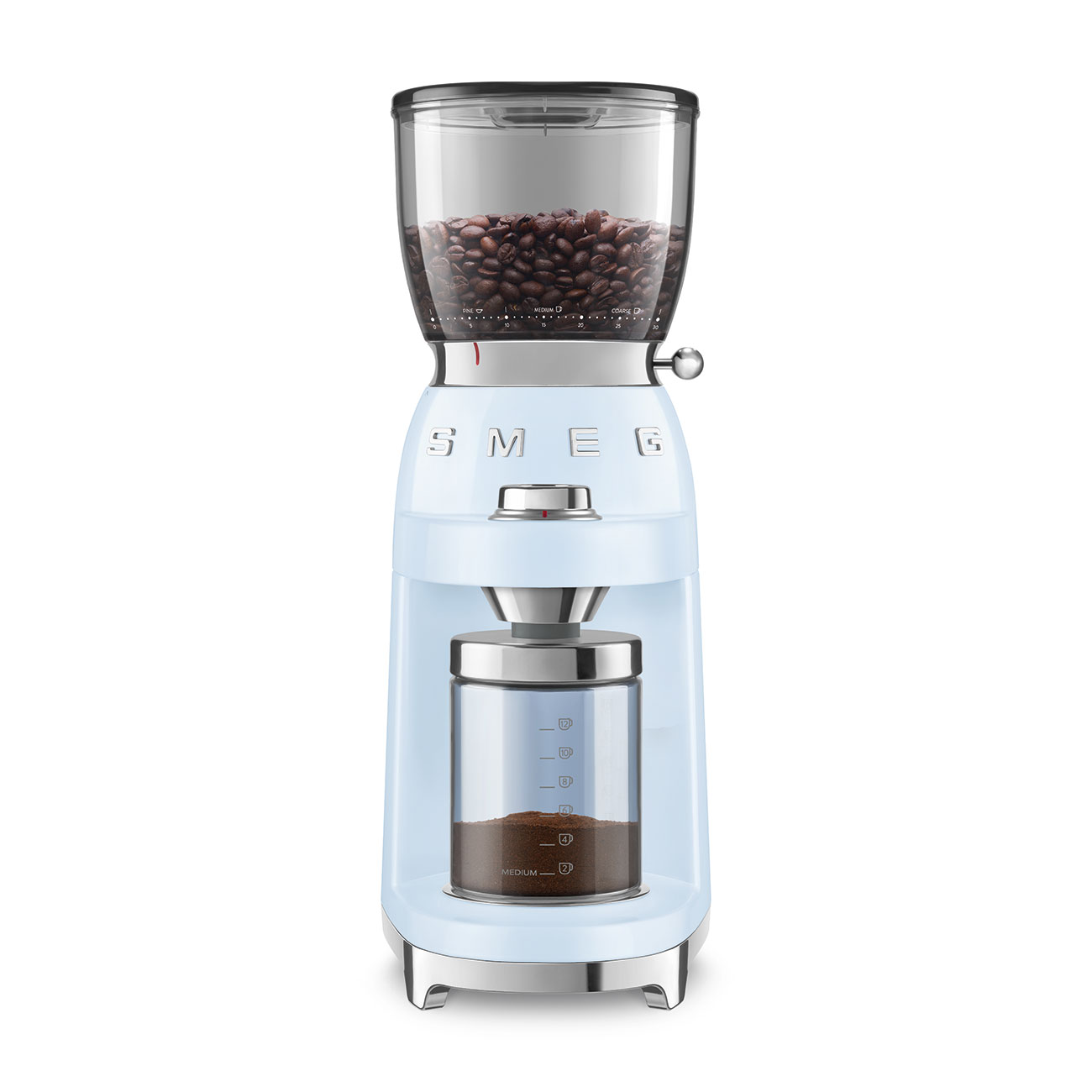картинка Кофемолка Smeg CGF01PBEU 