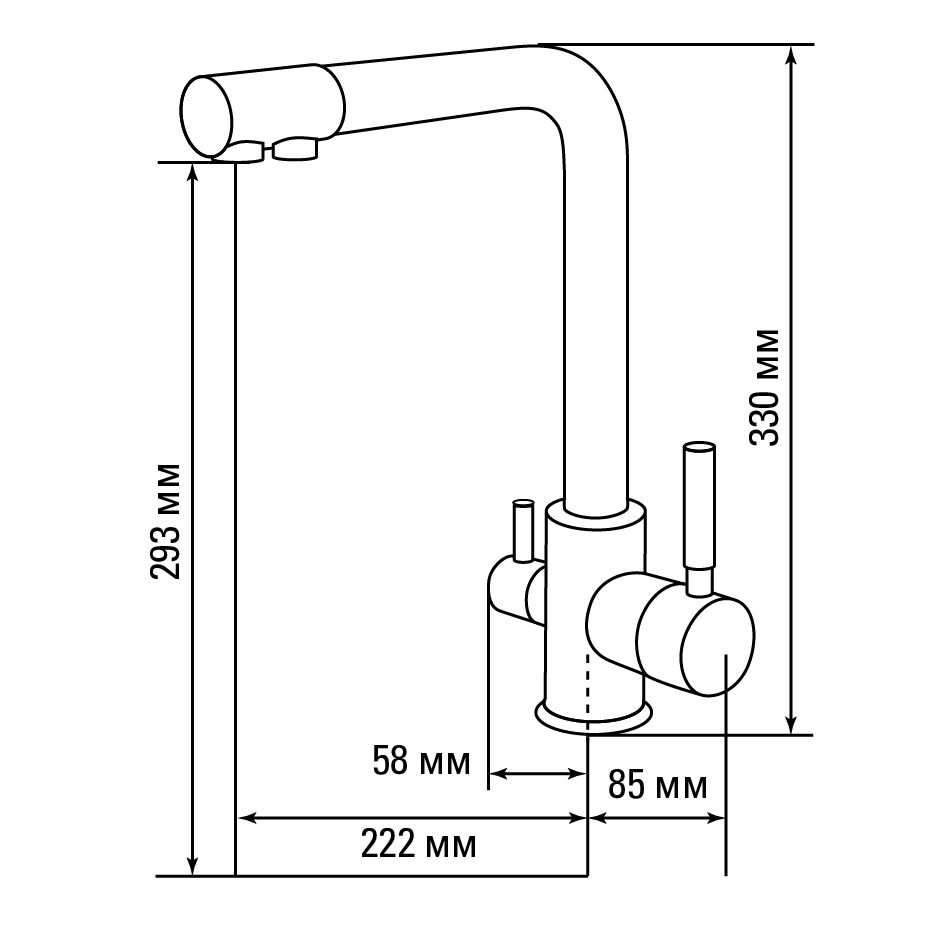 картинка Смеситель Gerdamix DORADO (GR)  картинка Смеситель Gerdamix DORADO (GR)