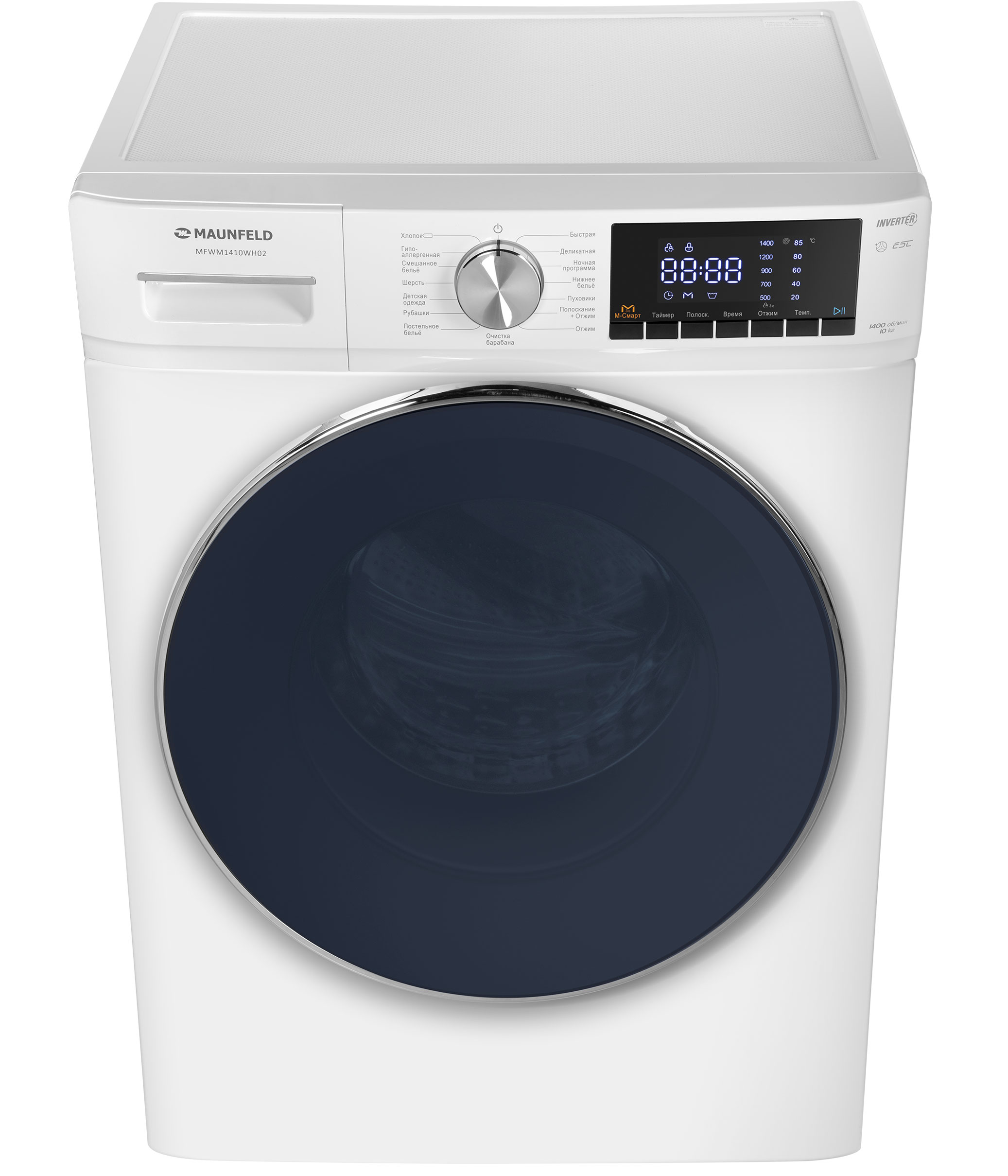 картинка Стиральная машина с инвертором Maunfeld MFWM1410WH02 