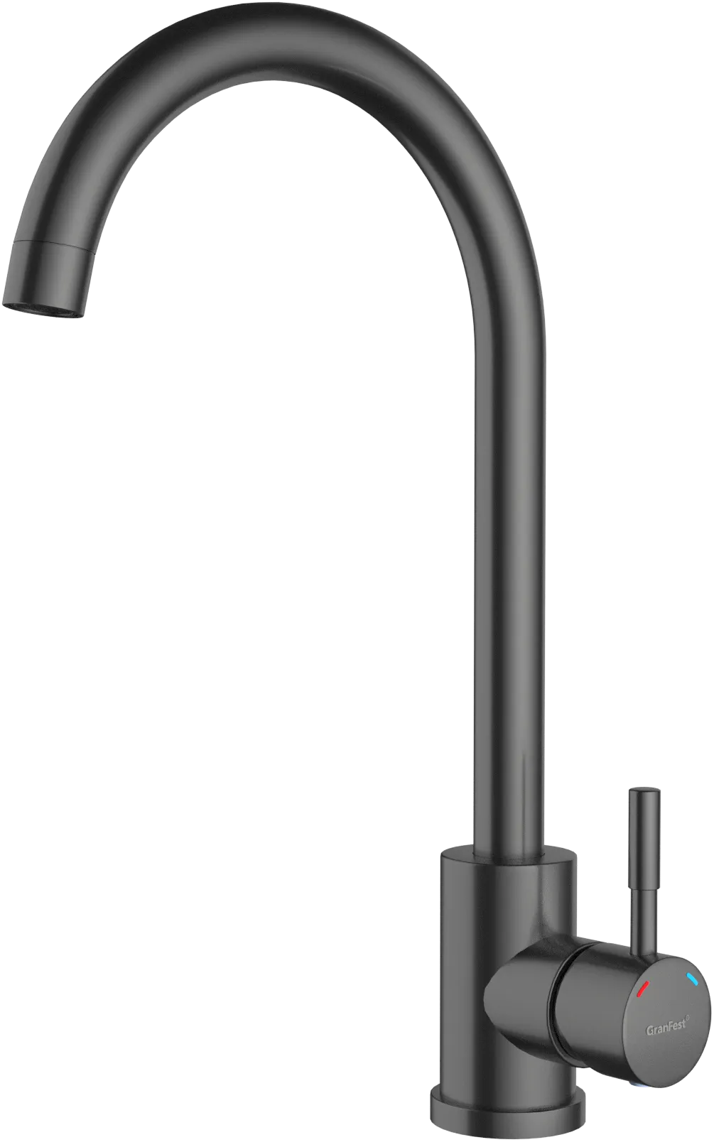 картинка Смеситель Granfest-Quarz Z-5410 PVD графит 