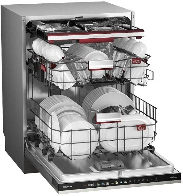 картинка Встраиваемая посудомоечная машина Toshiba DW-16B1(B)-RU 