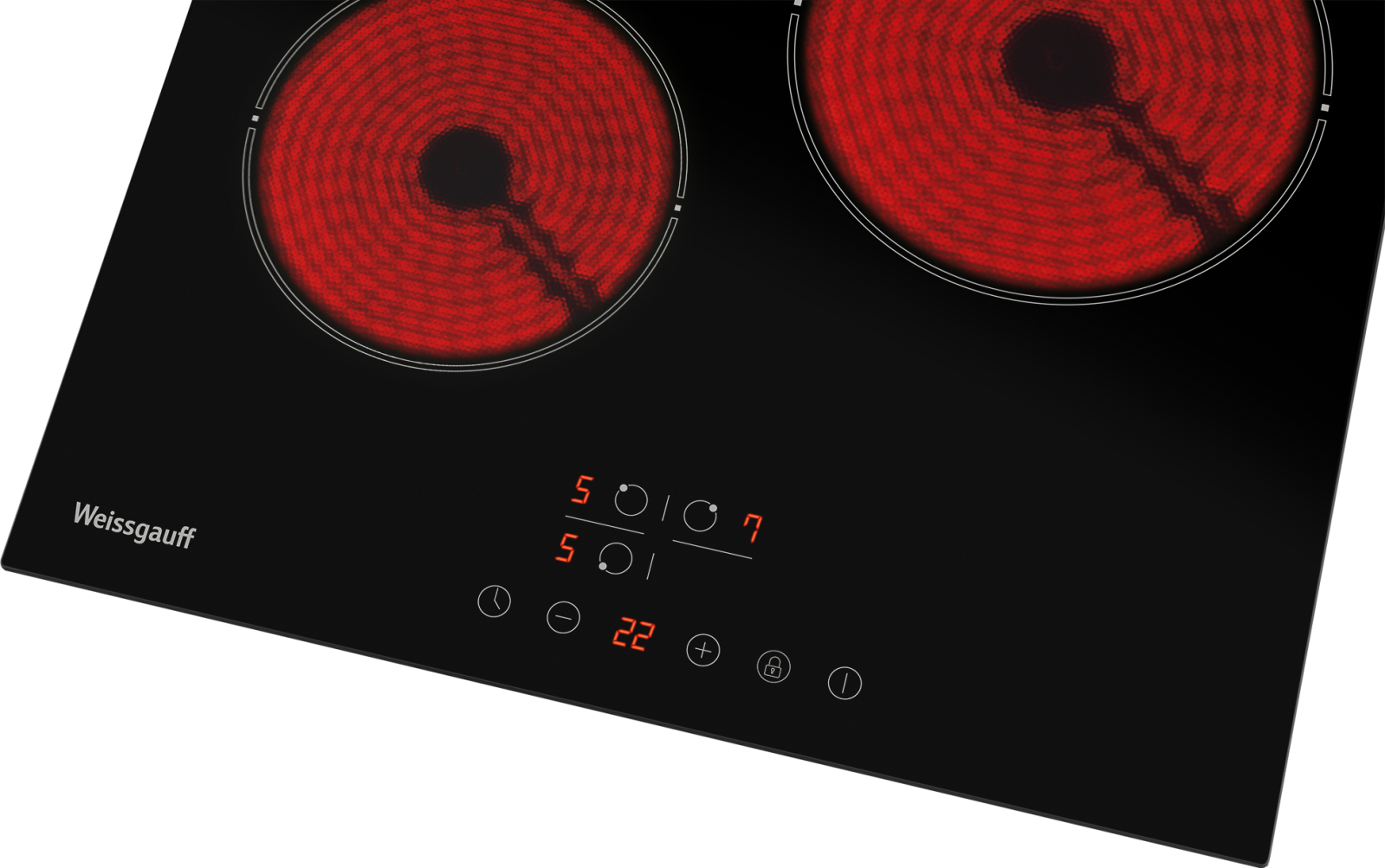картинка Электрическая варочная панель Weissgauff HV 430 B 
