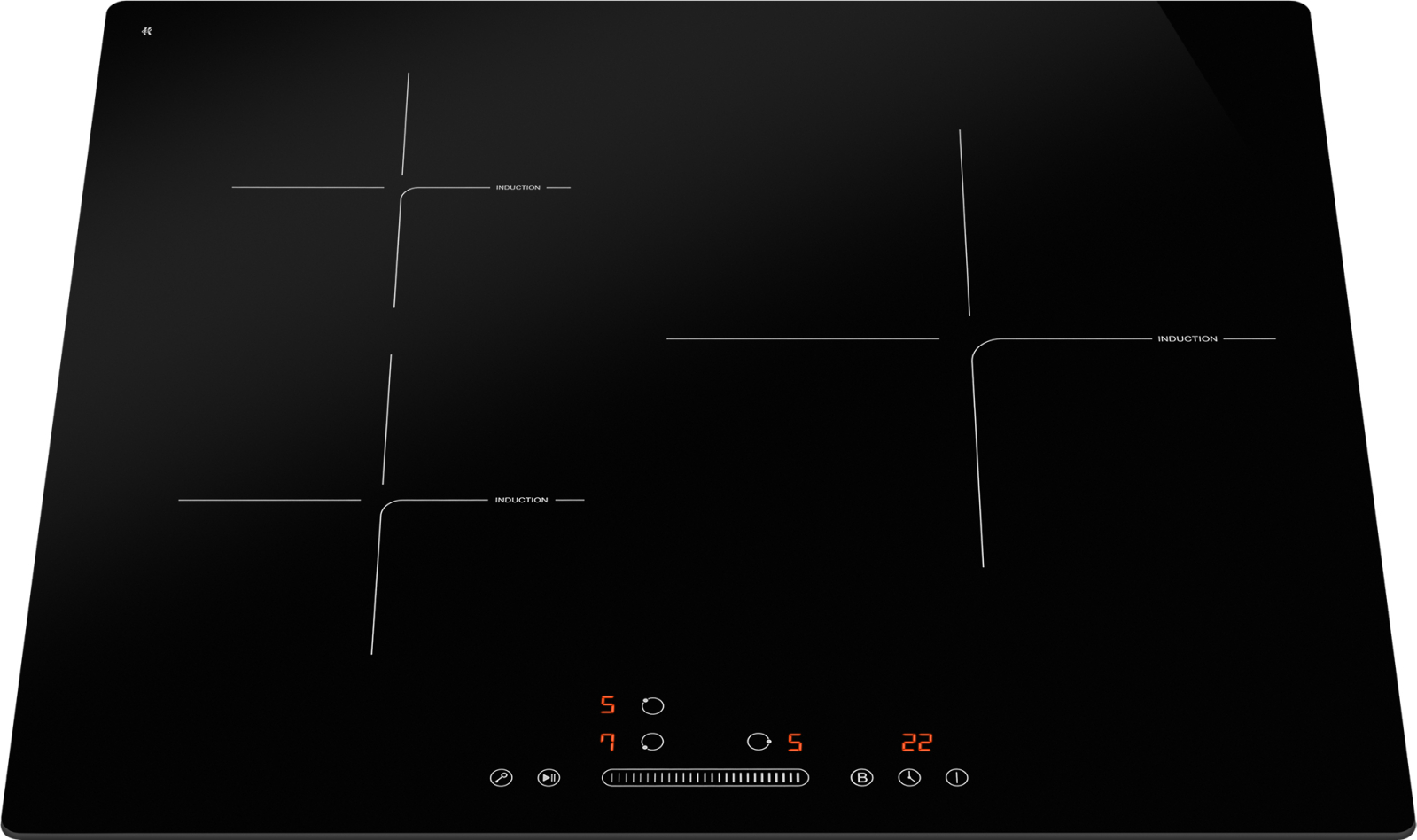 картинка Индукционная варочная панель Weissgauff HI 630 BSG 