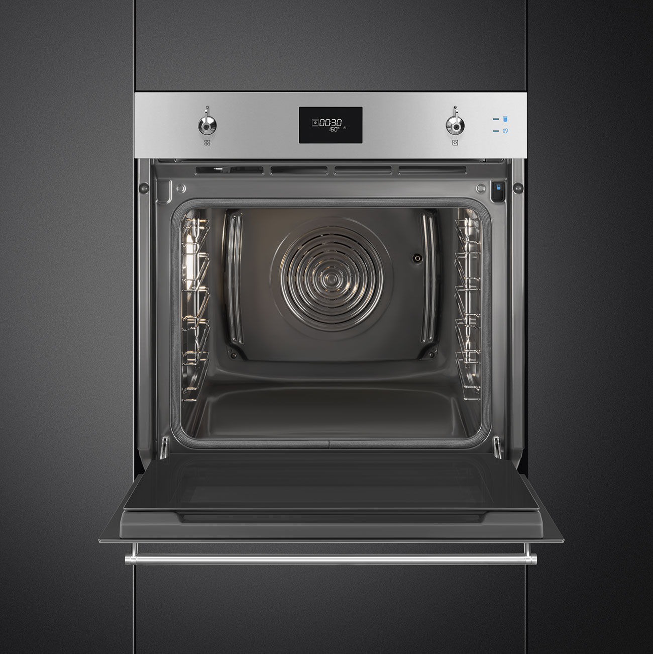 картинка Электрический духовой шкаф с функцией пара Smeg SOP6301S2X 