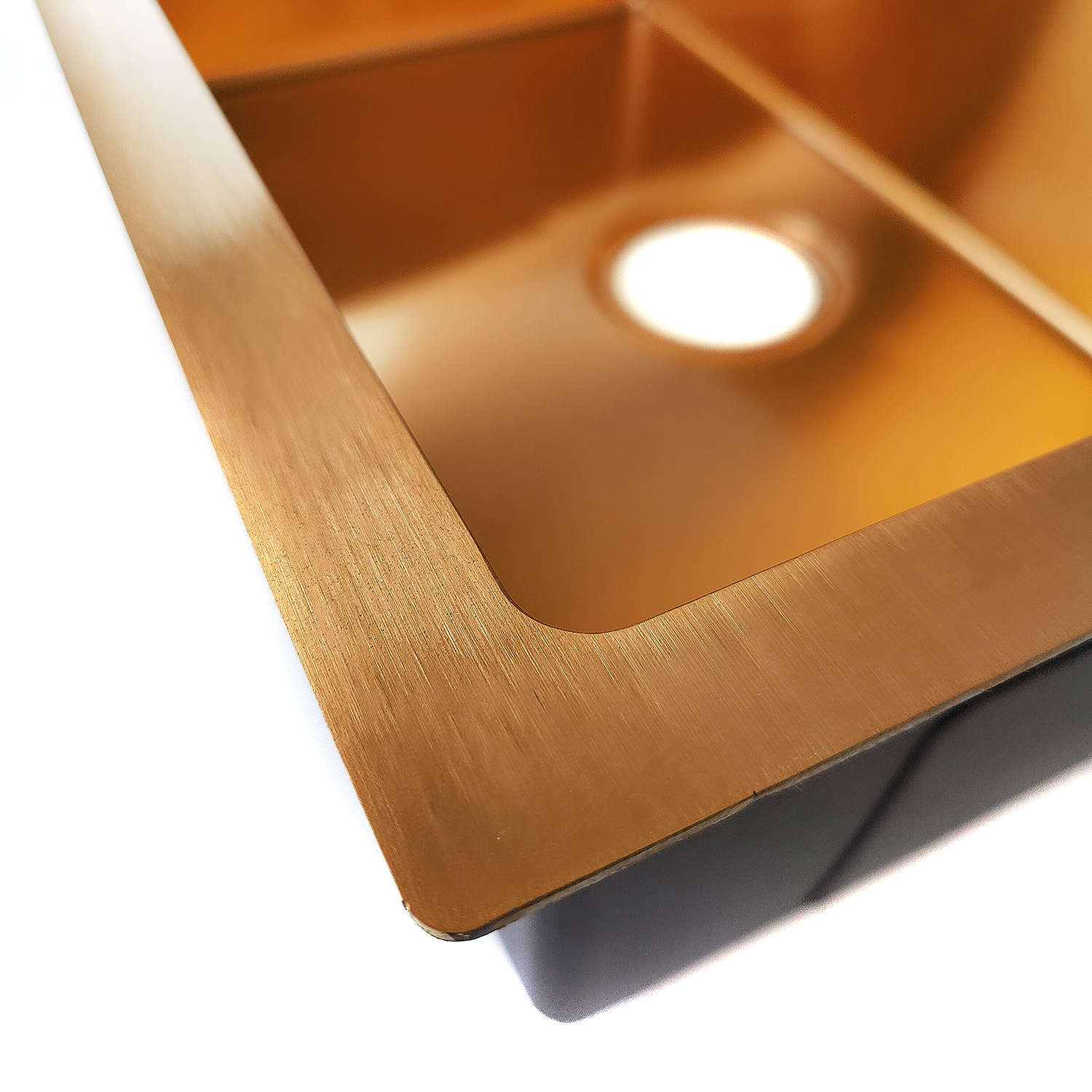картинка Комплект Emar PVD COPPERY (мойка, смеситель, дозатор) 