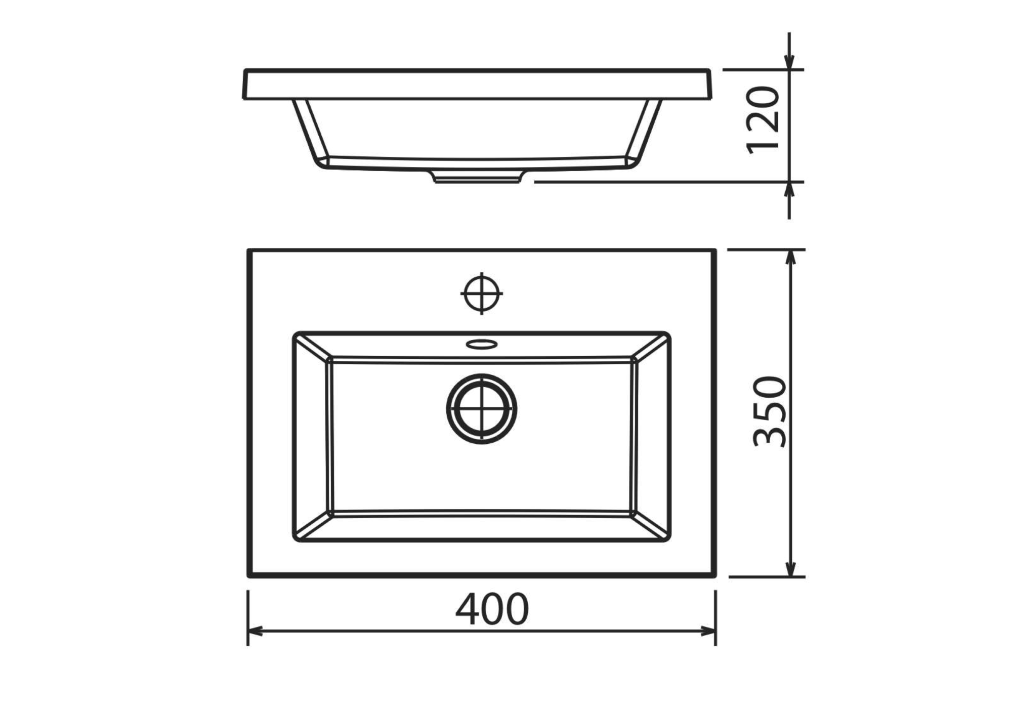 картинка Раковина Florentina Анита 400 