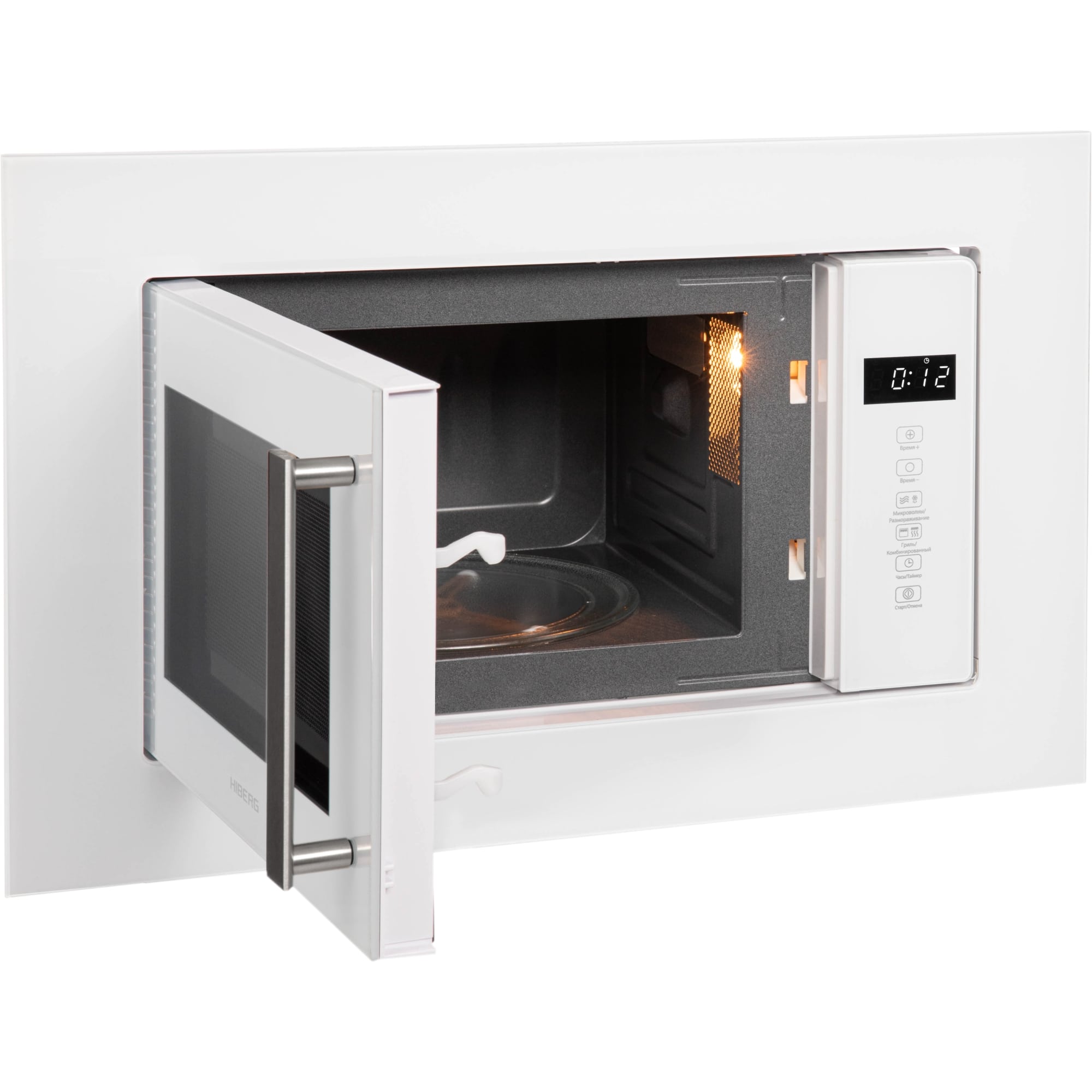 картинка Микроволновая печь Hiberg VM 6502 W 