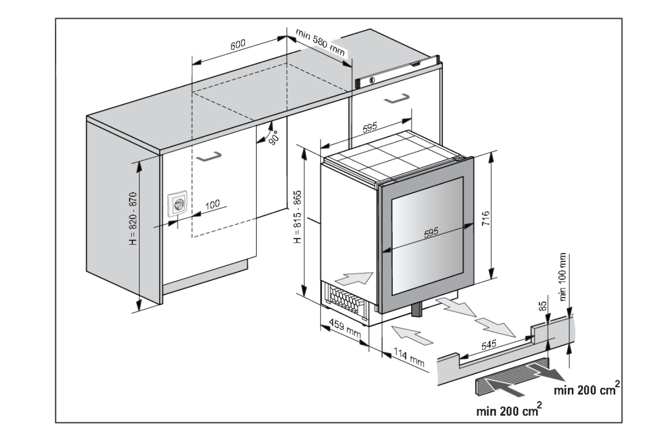 картинка Встраиваемый винный шкаф ASKO WU886G1ENB1 