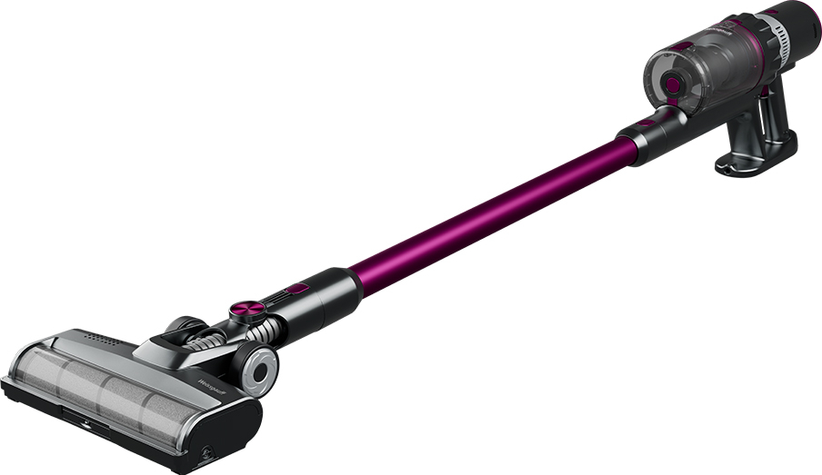 картинка Вертикальный беспроводной пылесос Weissgauff V12 BLDC 400 Magenta Turbo 