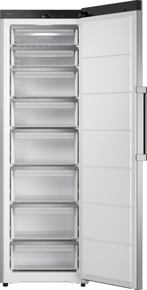 картинка Полувстраиваемая морозильная камера Asko RFF586KNCS1 нержавеющая сталь 