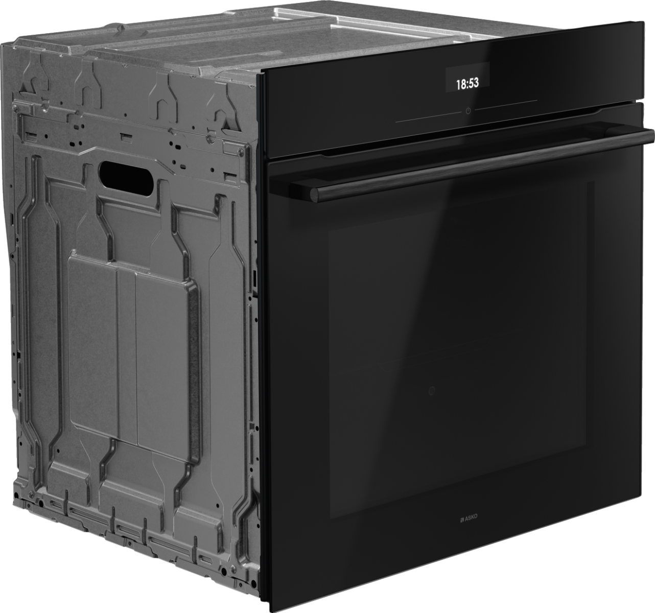 картинка Электрический духовой шкаф Asko OT26BGH черный 