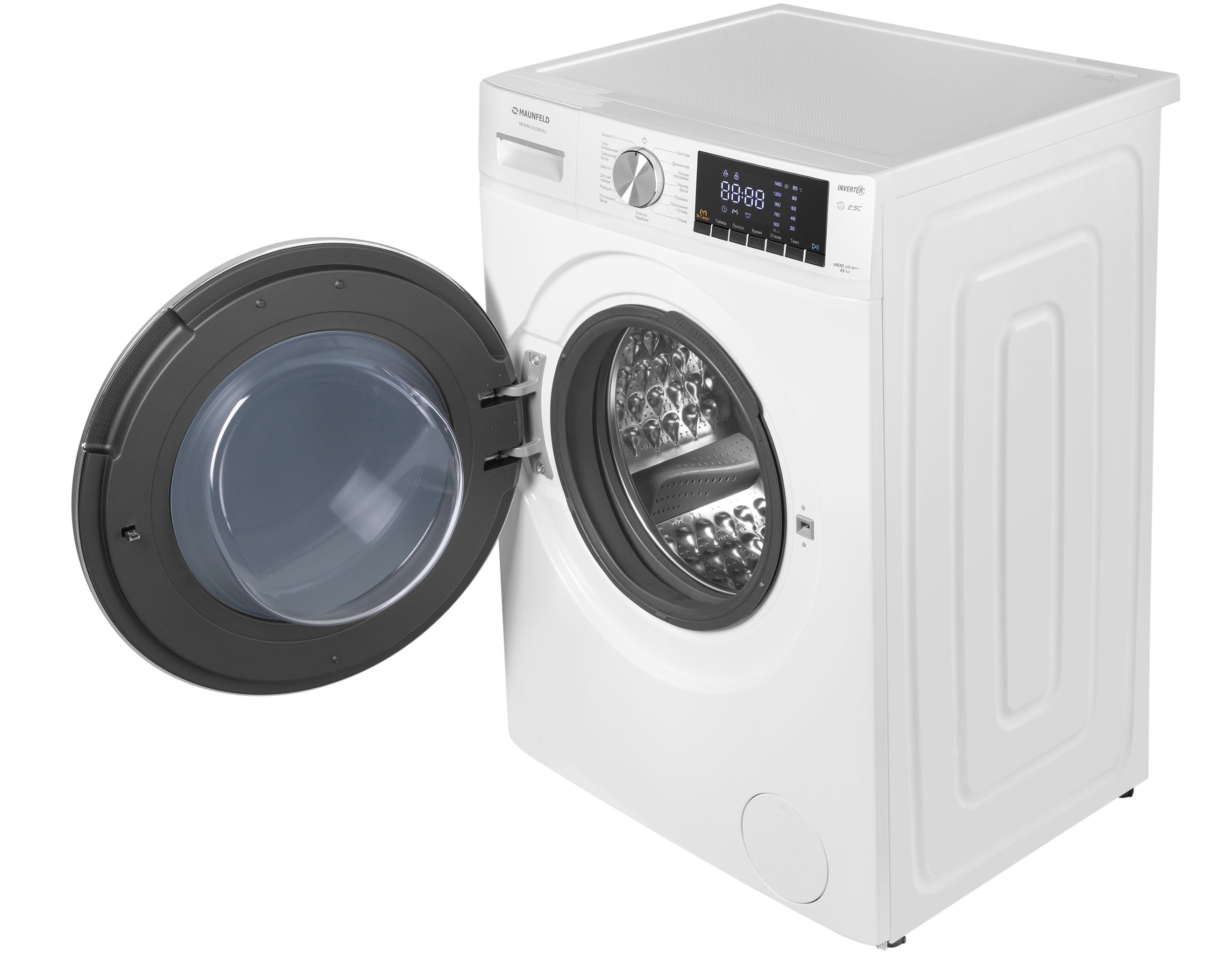 картинка Стиральная машина с инвертором Maunfeld MFWM1410WH02 