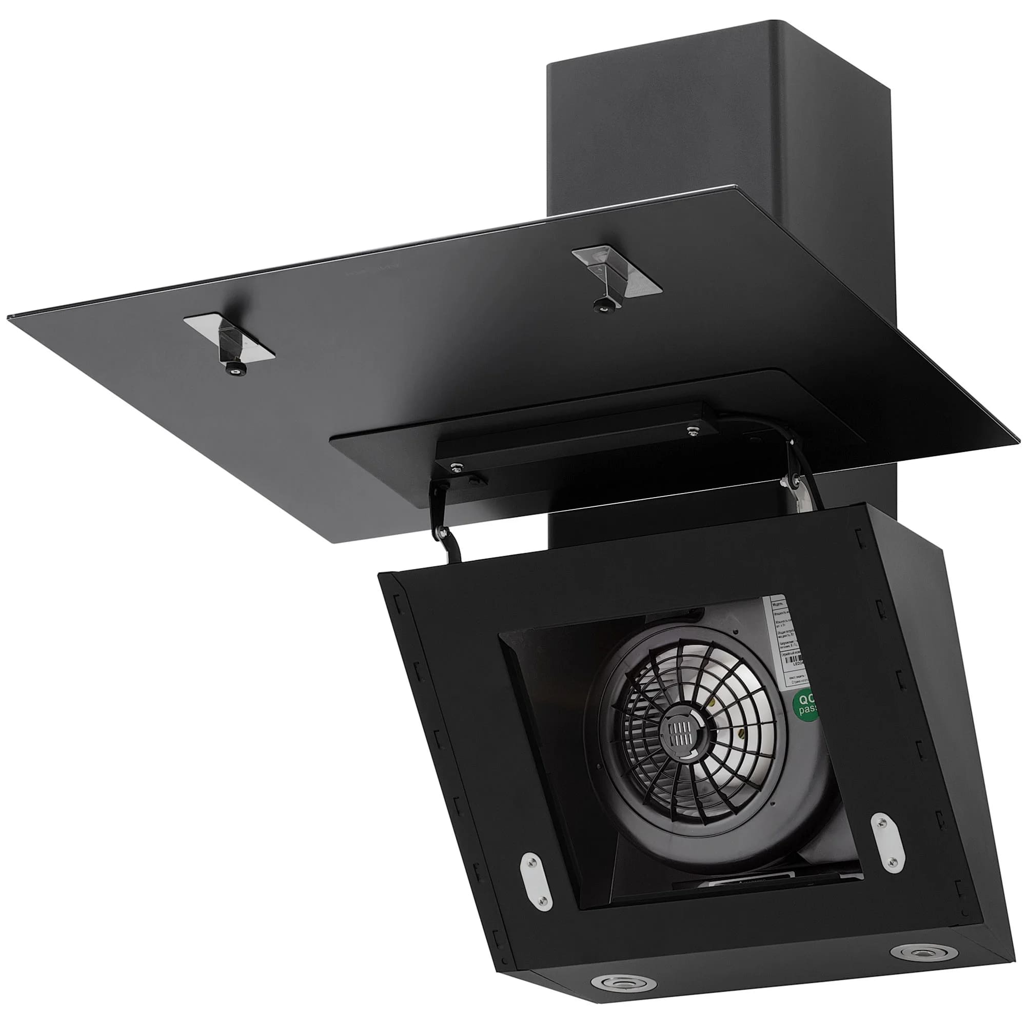 картинка Кухонная вытяжка Krona BELINDA 600 black SGC 