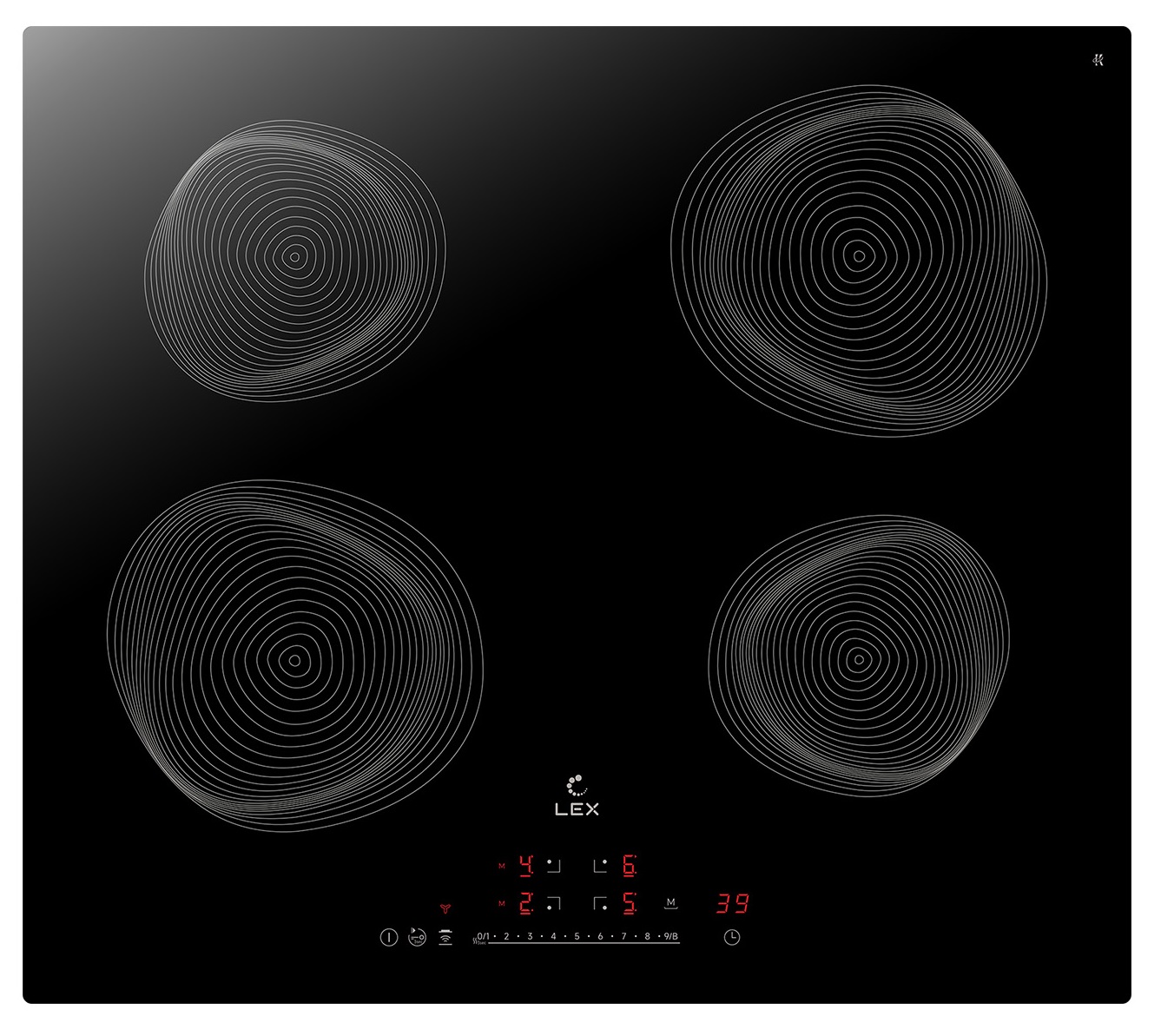 картинка Индукционная варочная панель Lex EVI 640 R2 I BL 