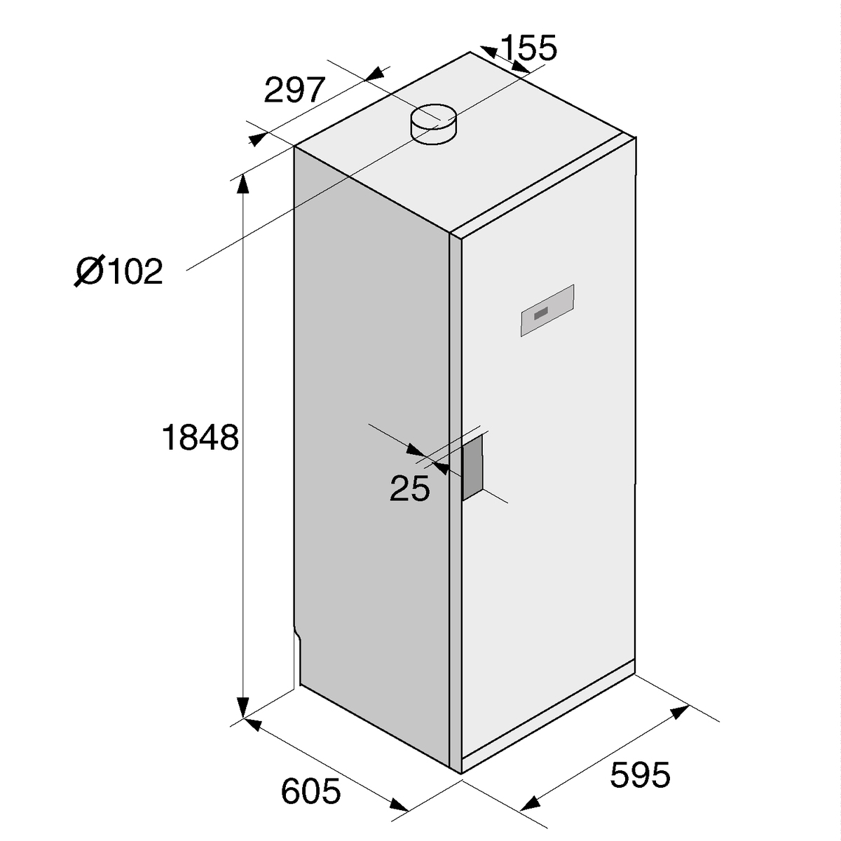 картинка Сушильный шкаф Asko DC7784V.W 