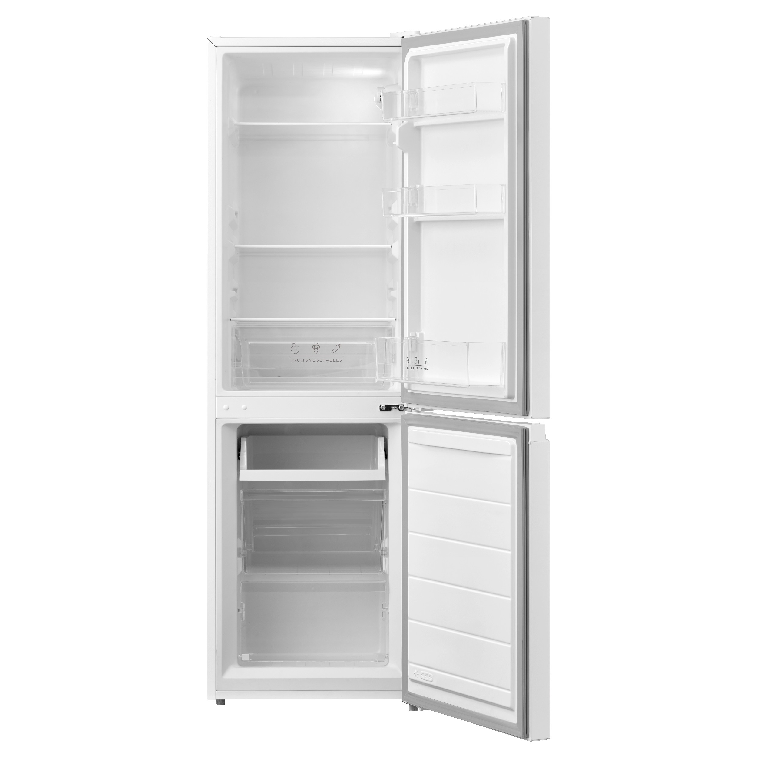картинка Отдельностоящий холодильник Evelux FS 2210 W 