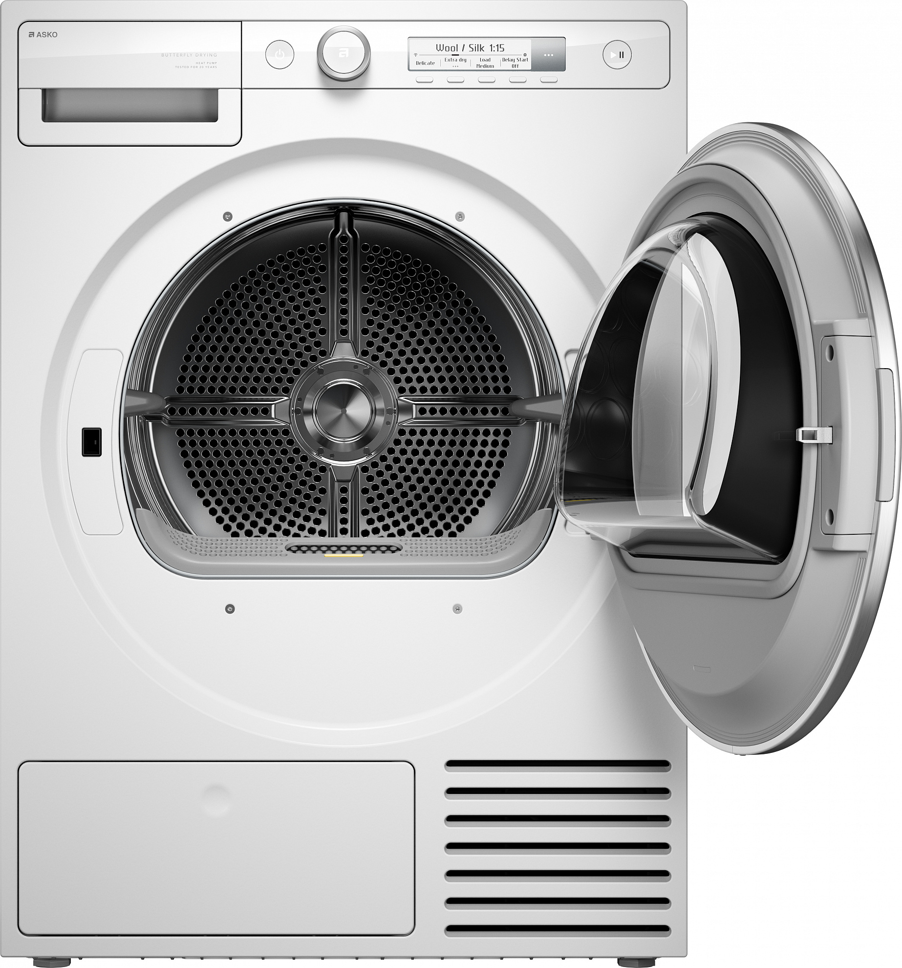 картинка Сушильная машина отдельностоящая Asko T310HCXLW.P белый 