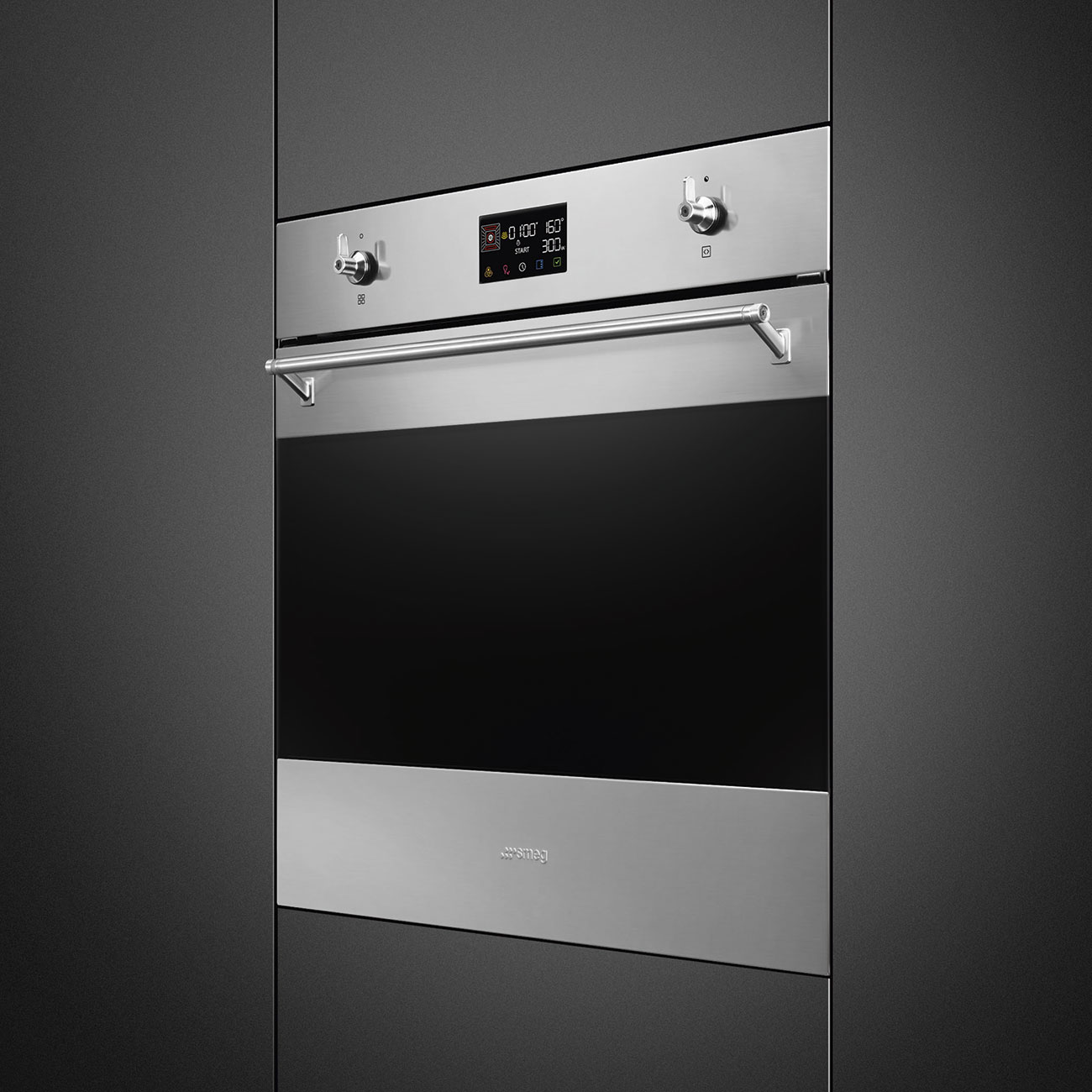 картинка Электрический духовой шкаф Smeg SOP6302TX  