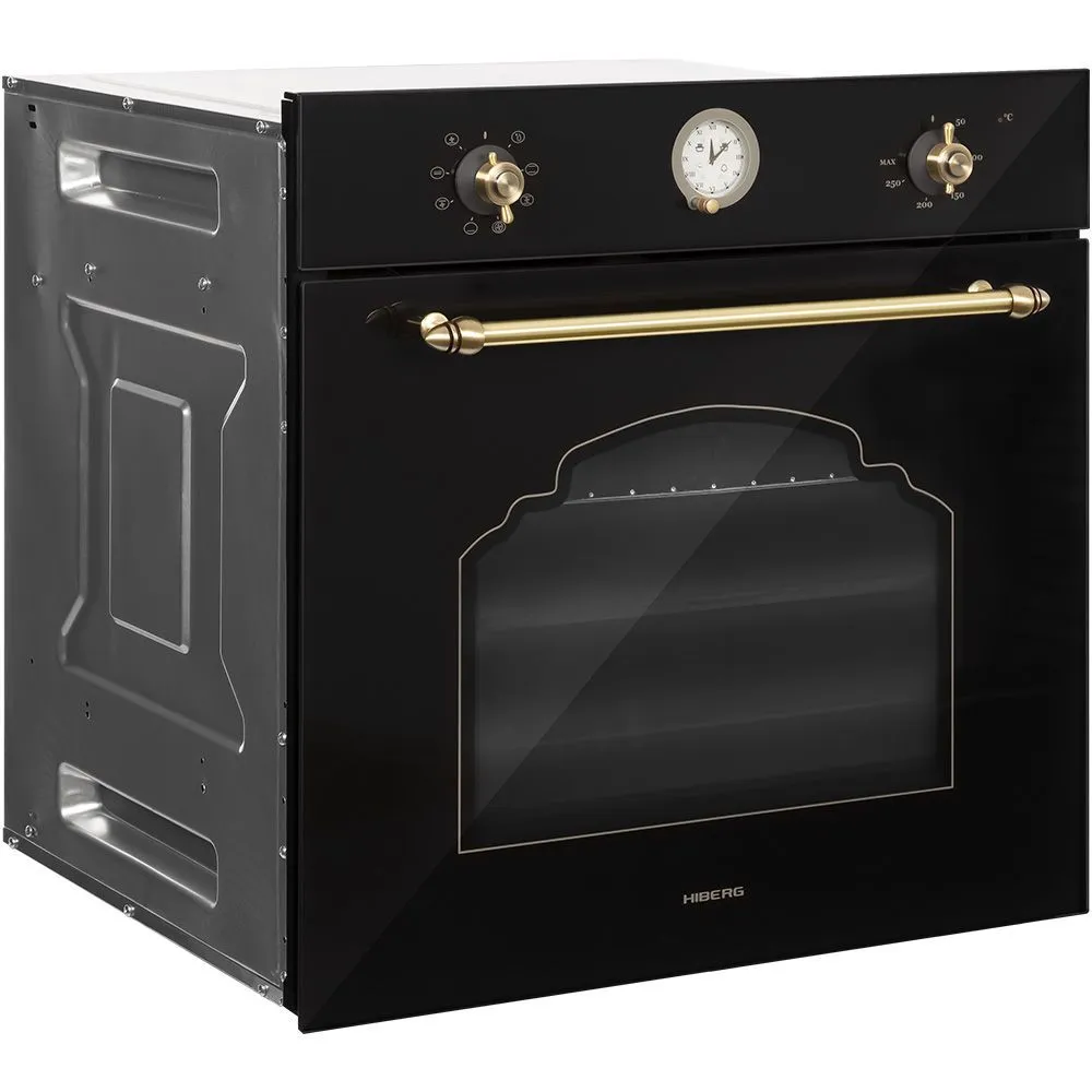 картинка Электрический духовой шкаф Hiberg VM 6382 BR черный 