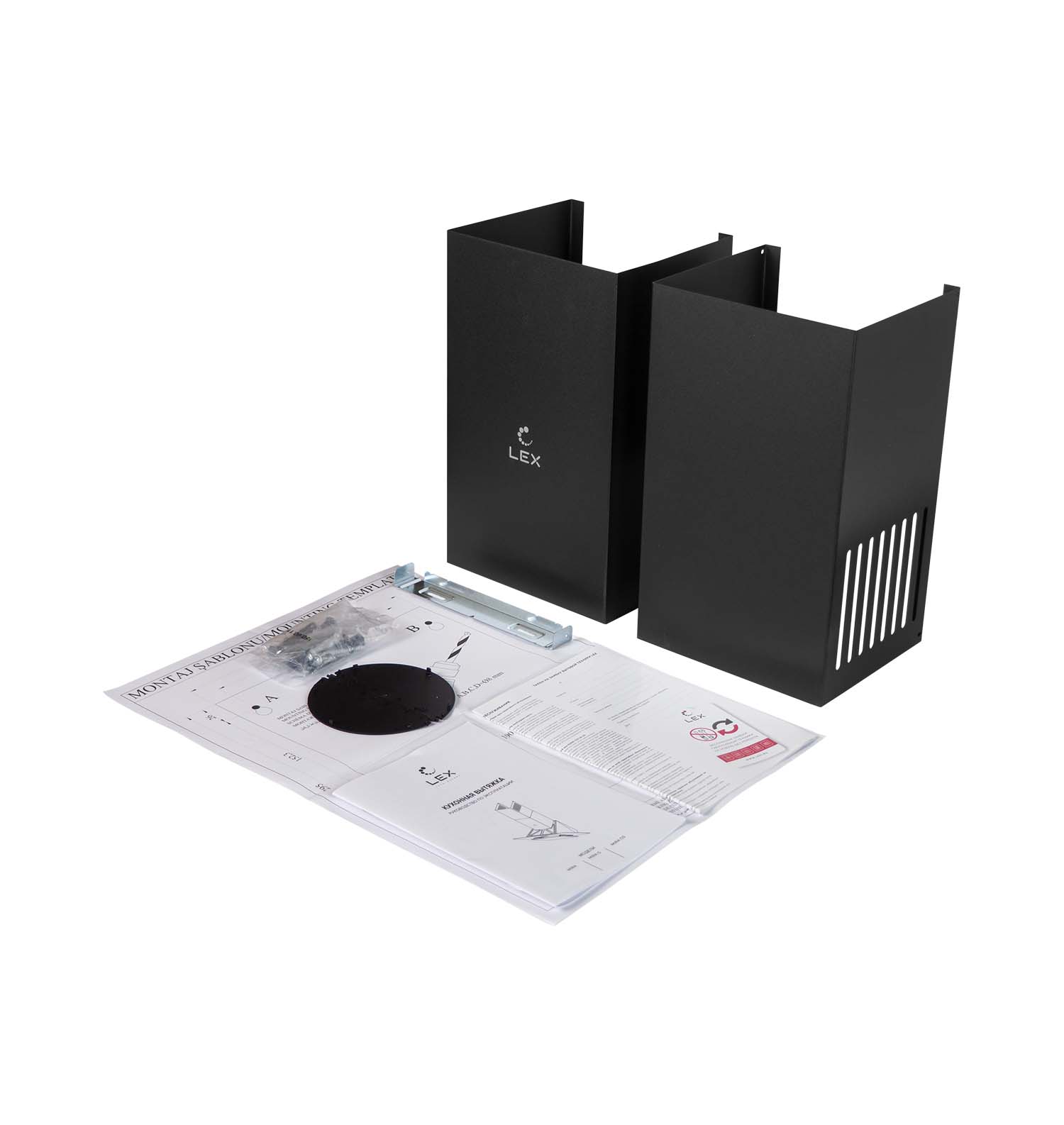 картинка Кухонная вытяжка Lex MIRA 600 BLACK 