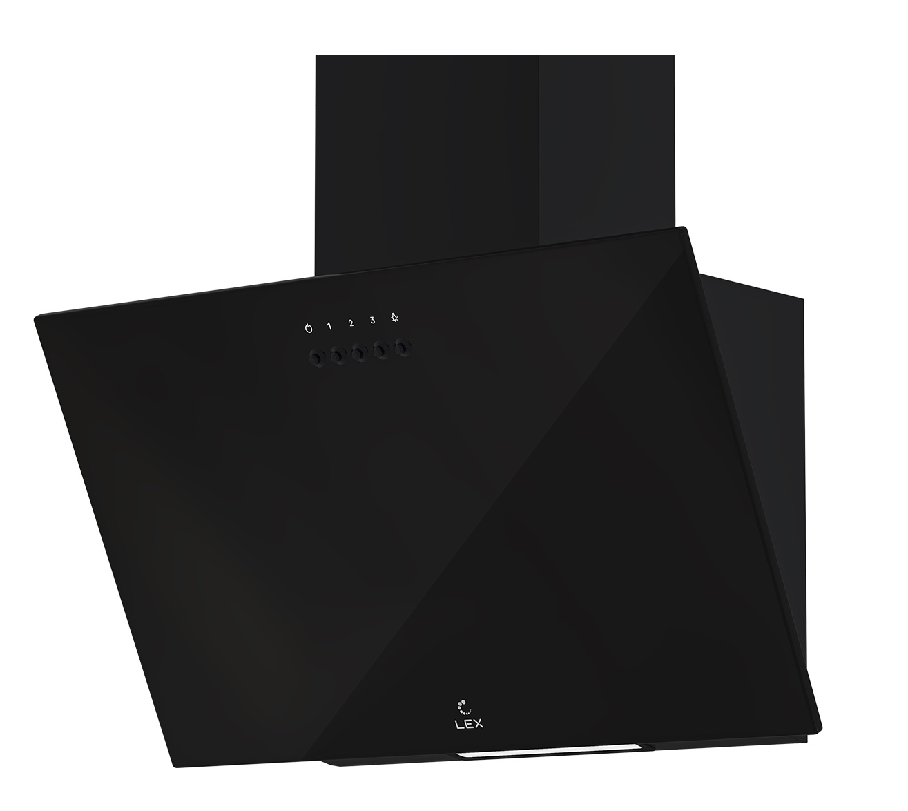 картинка Кухонная вытяжка Lex MOZA 450 BLACK 