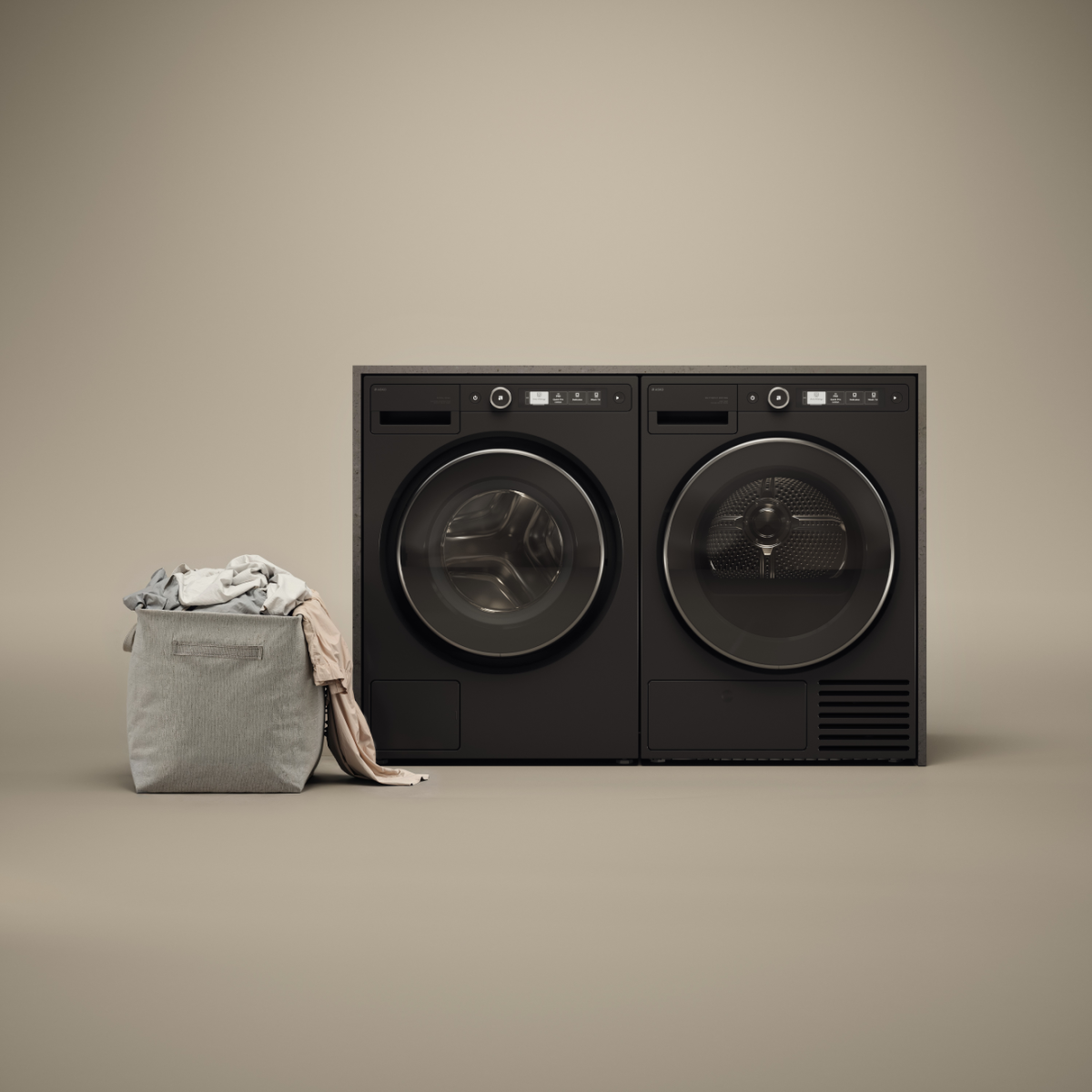 картинка Сушильная машина отдельностоящая Asko T509HRG черный графит 