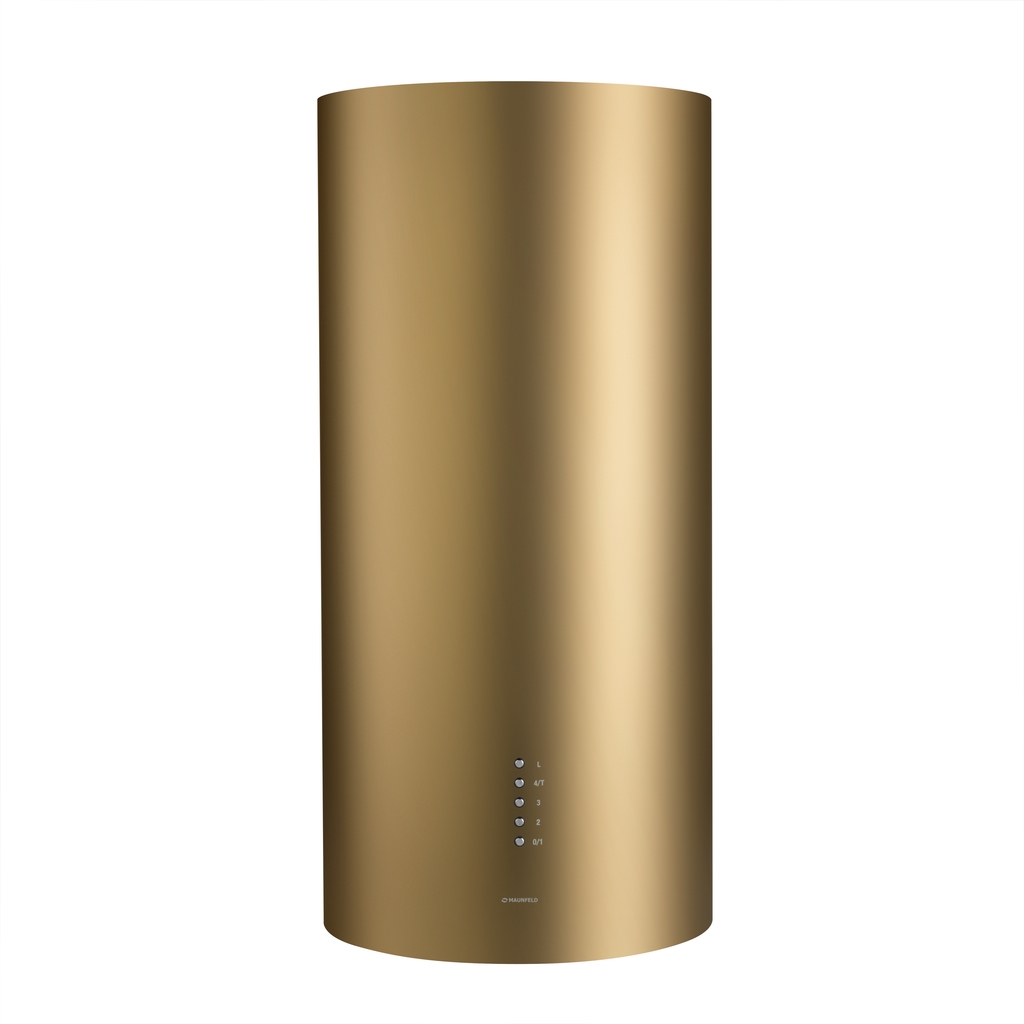 картинка Кухонная вытяжка Maunfeld LEE WALL (C) 39 GOLD Золотой 